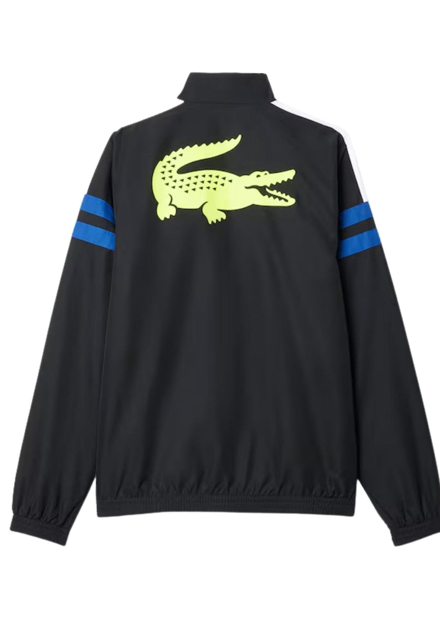 CHAQUETA LACOSTE NEGRA STRIPPED TENNIS TRACKJACKET - AREA ZERO