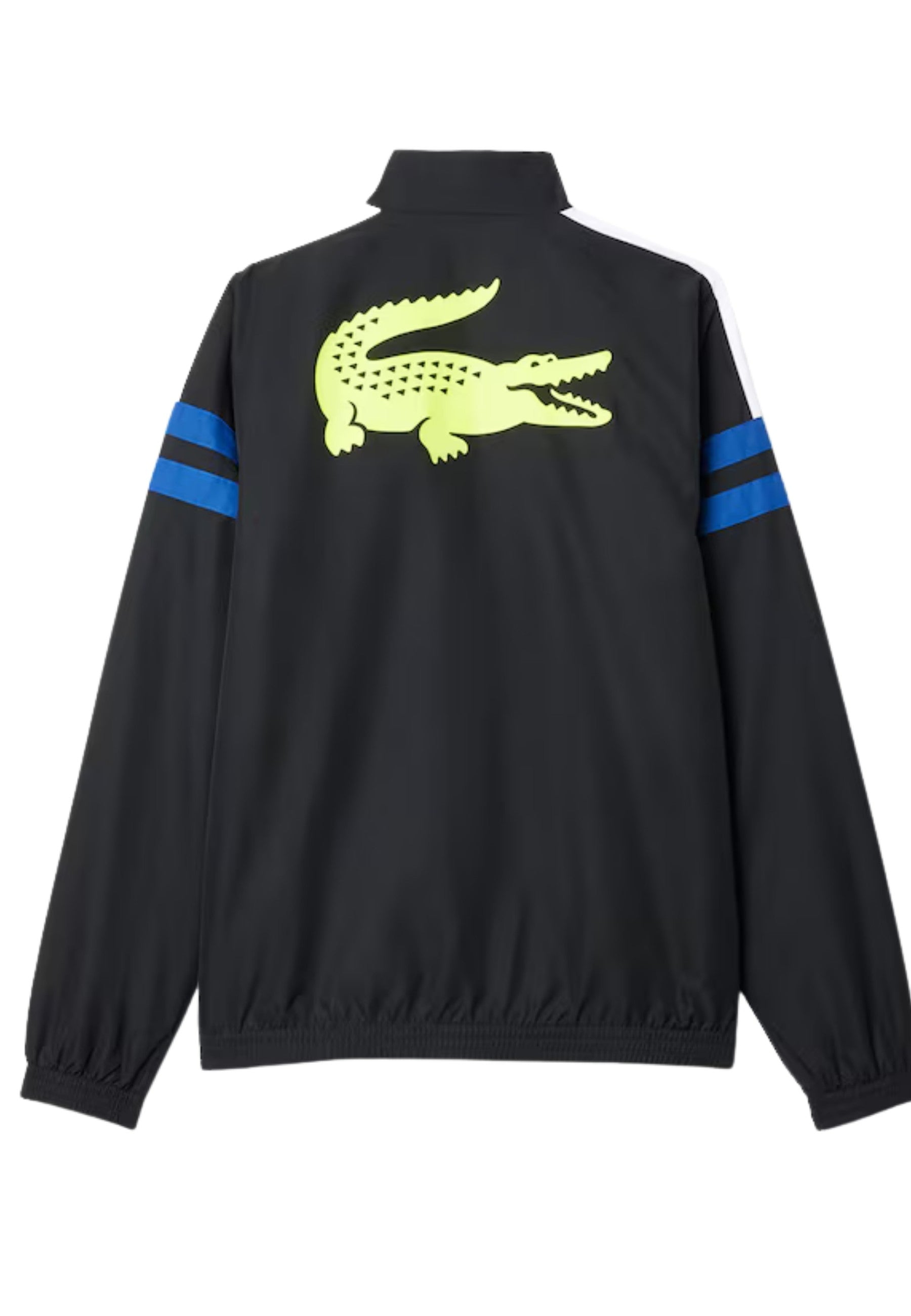 CHAQUETA LACOSTE NEGRA STRIPPED TENNIS TRACKJACKET