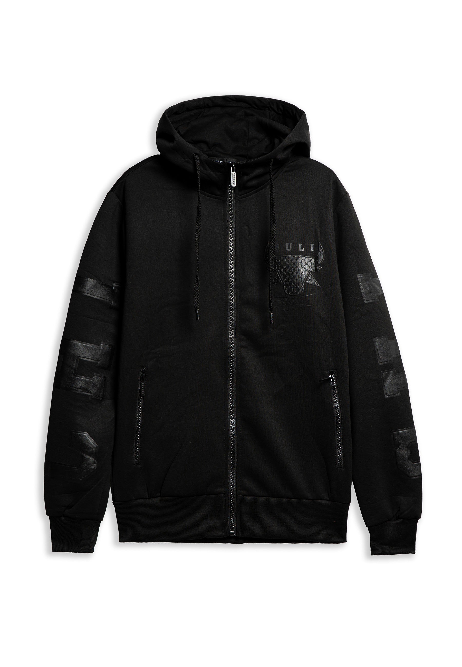 CHAQUETA NEGRA BULL FLIGHT TRACKJACKET