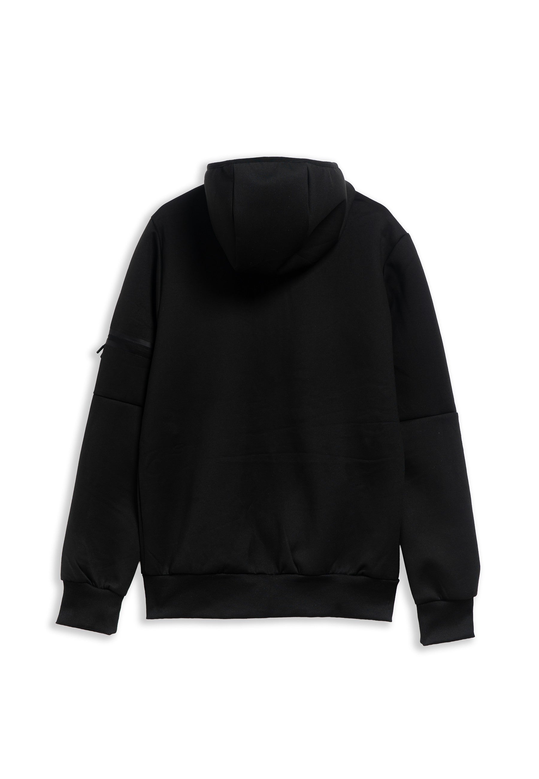 CHAQUETA NEGRA POLY ARM POCKET TRACKJACKET