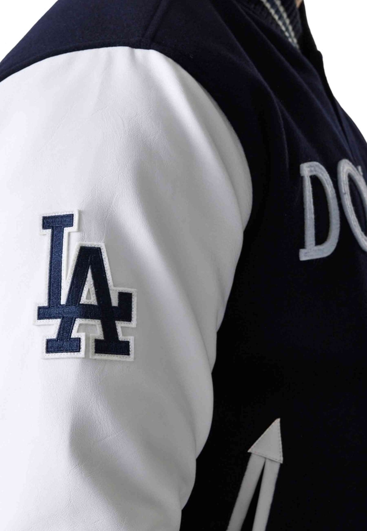 CHAQUETA NEW ERA MARINO LOS ANGELES DODGERS MLB WORDMARK VARSITY JACKET