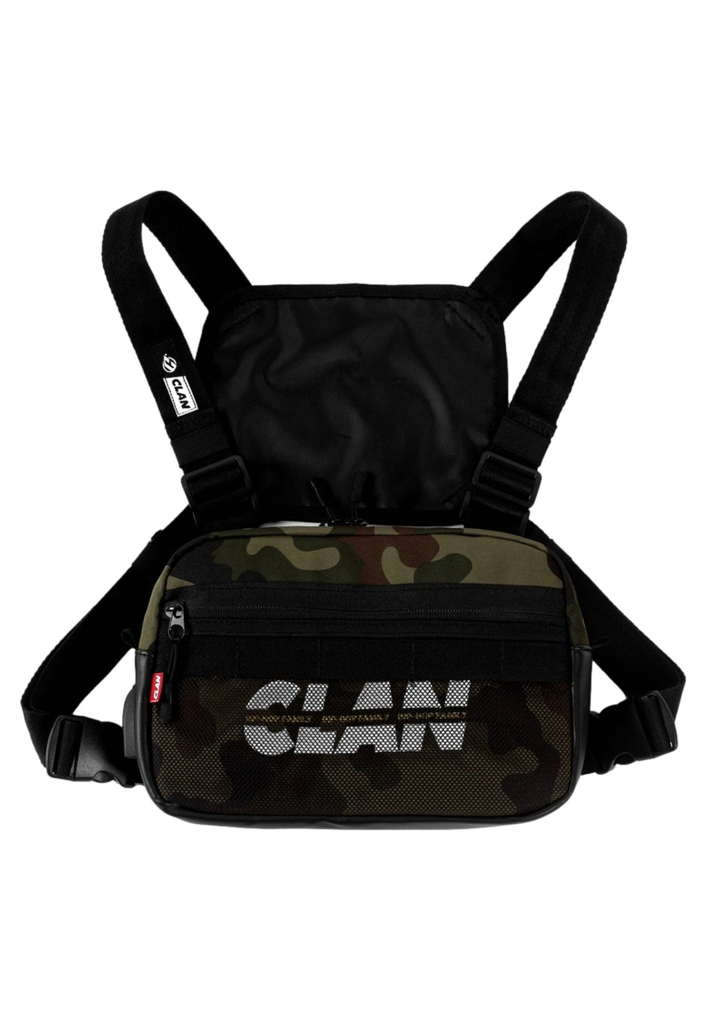 CHESTBAG CLAN VERDE CAMUFLAJE - AREA ZERO
