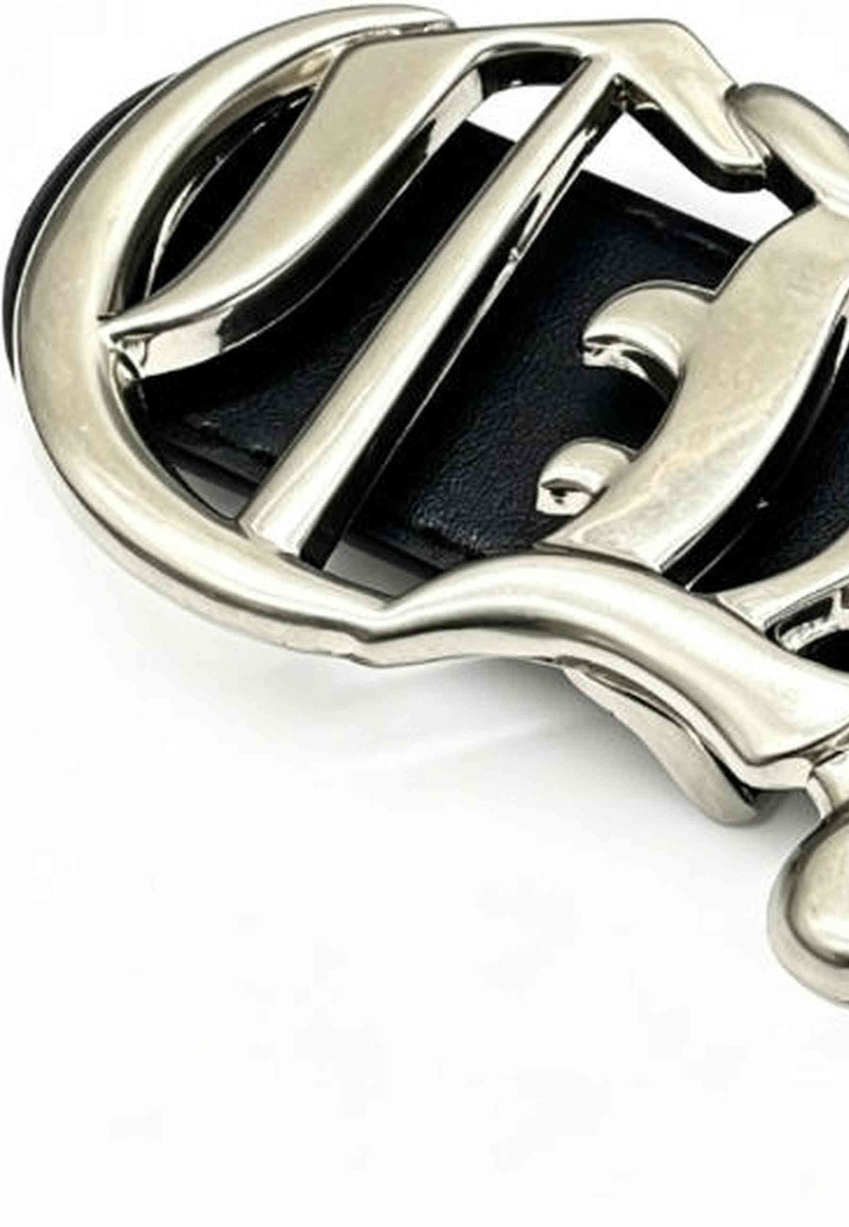 CINTURON NEGRO DAGGER GOTHIC BUCKLE