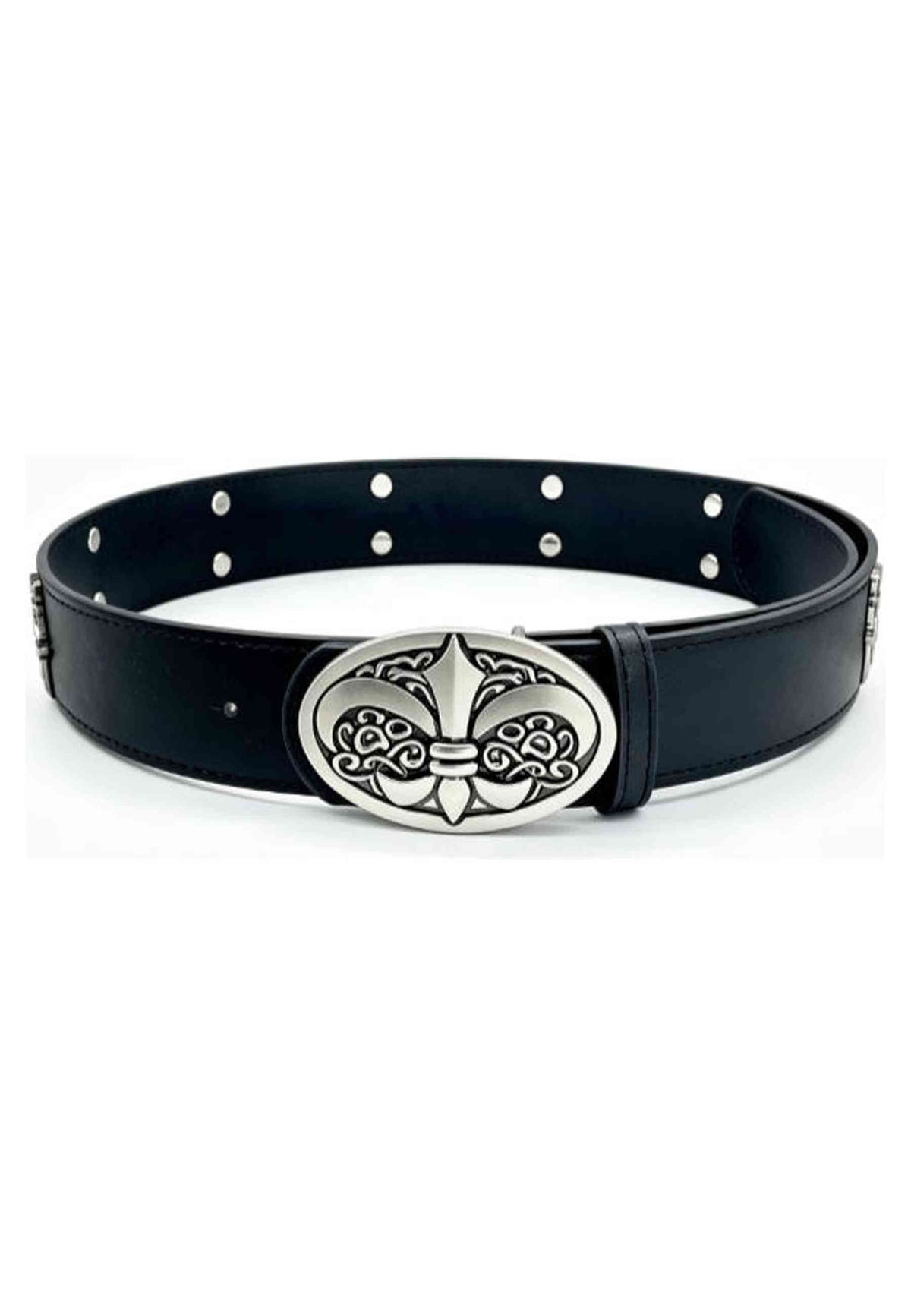 CINTURON NEGRO DAGGER LIS BUCKLE