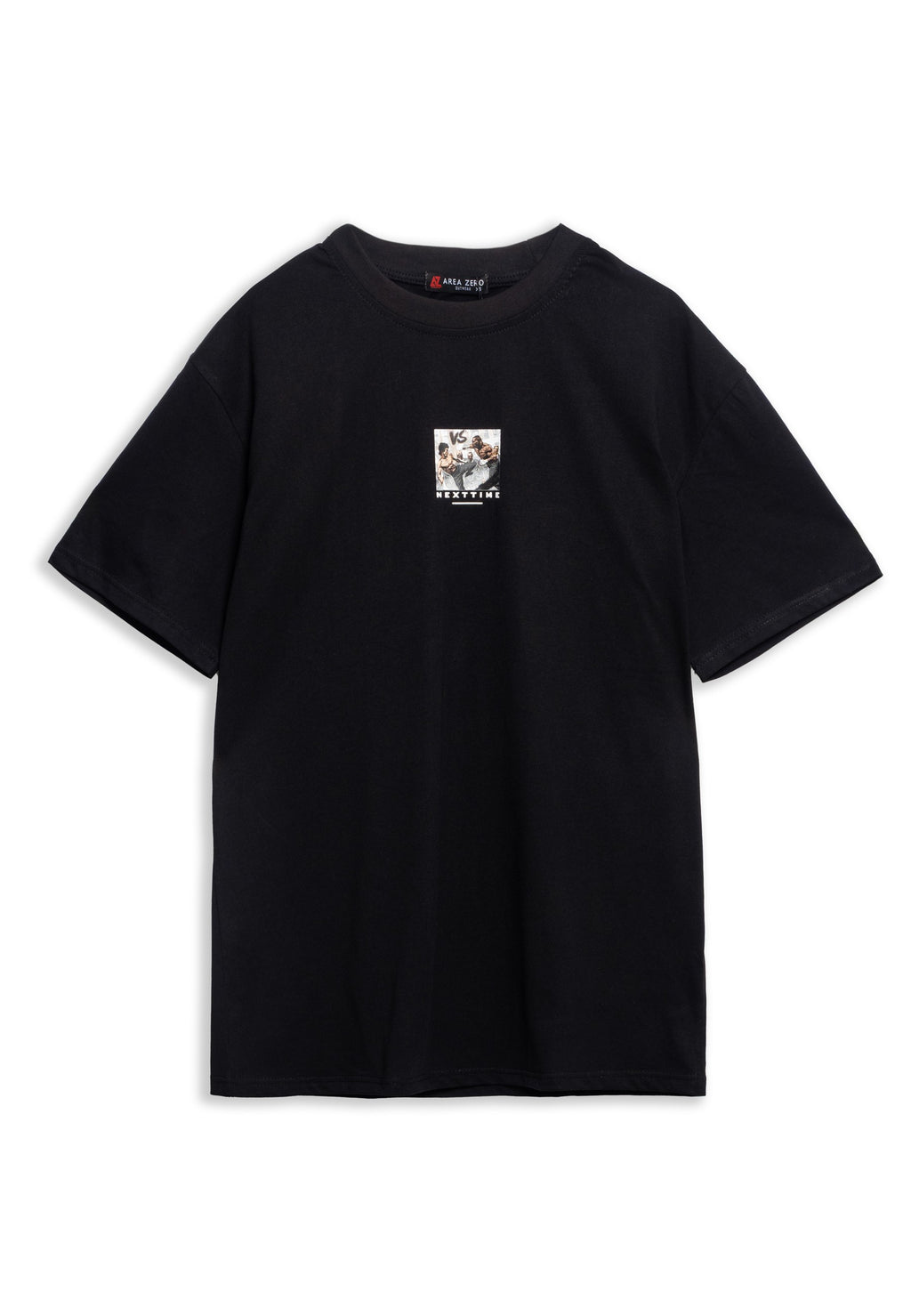 CMAISETA AREA ZERO NEGRA FIGHTERS OVERSIZED TEE