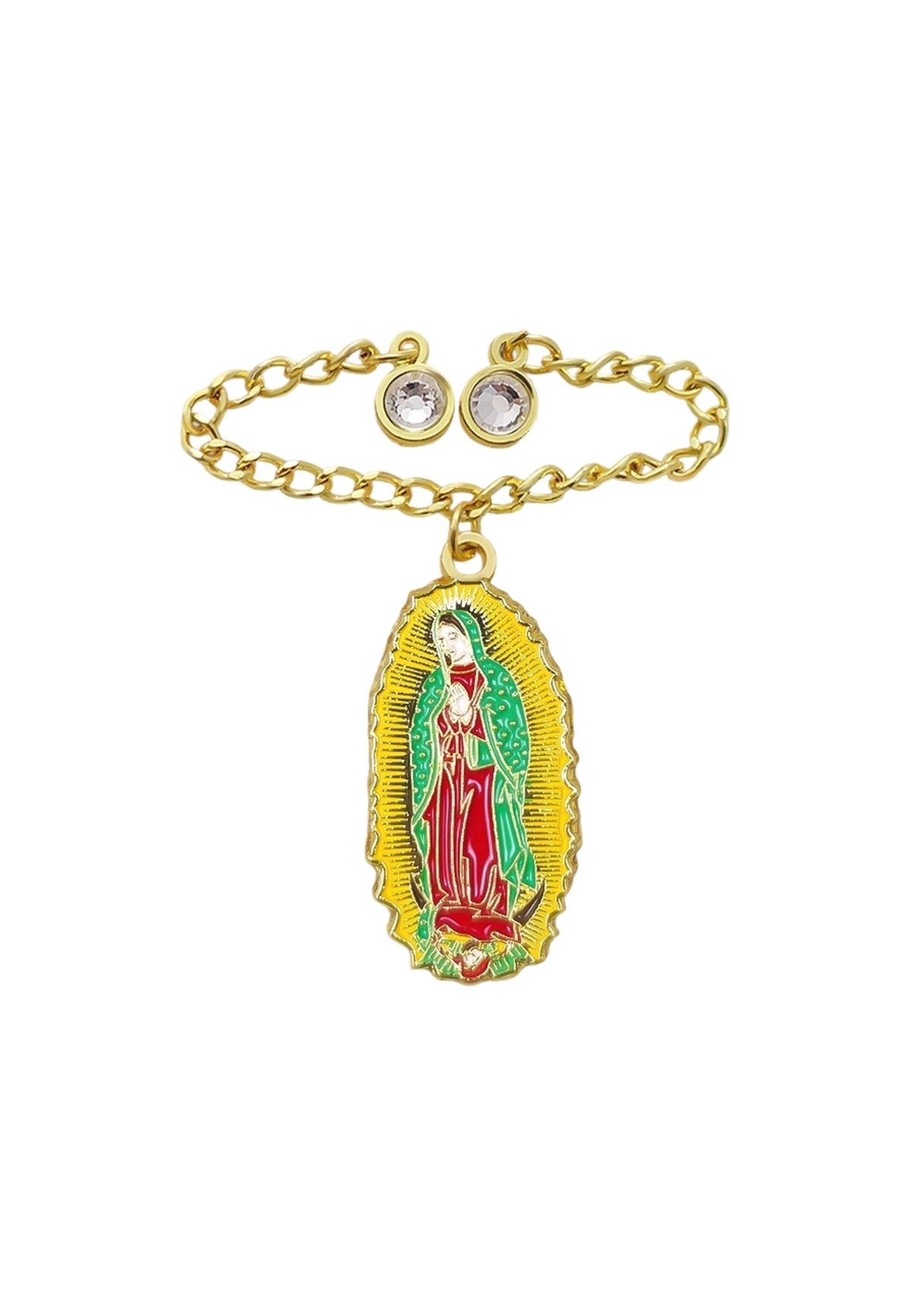 VIRGEN DE GUADALUPE CHAINS PIN