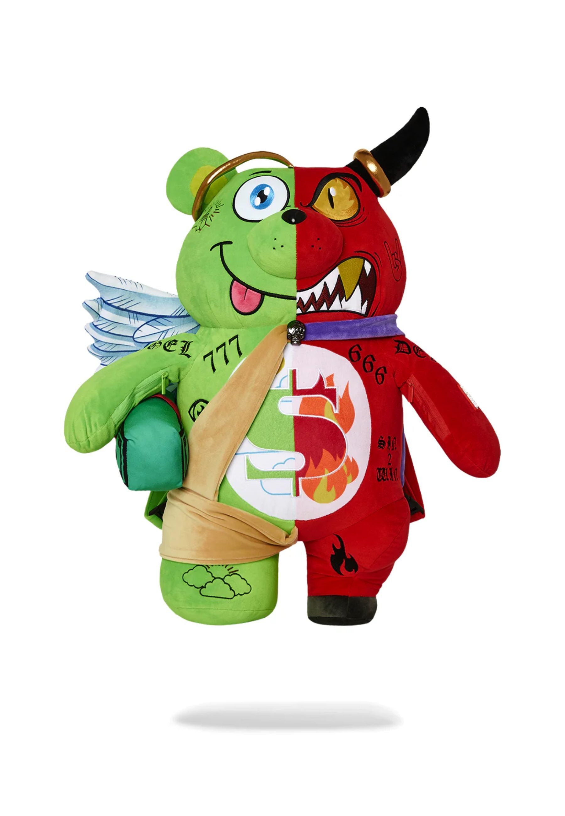 MOCHILA SPRAYGROUND MAKE MONEY BEAR BAKCPACK