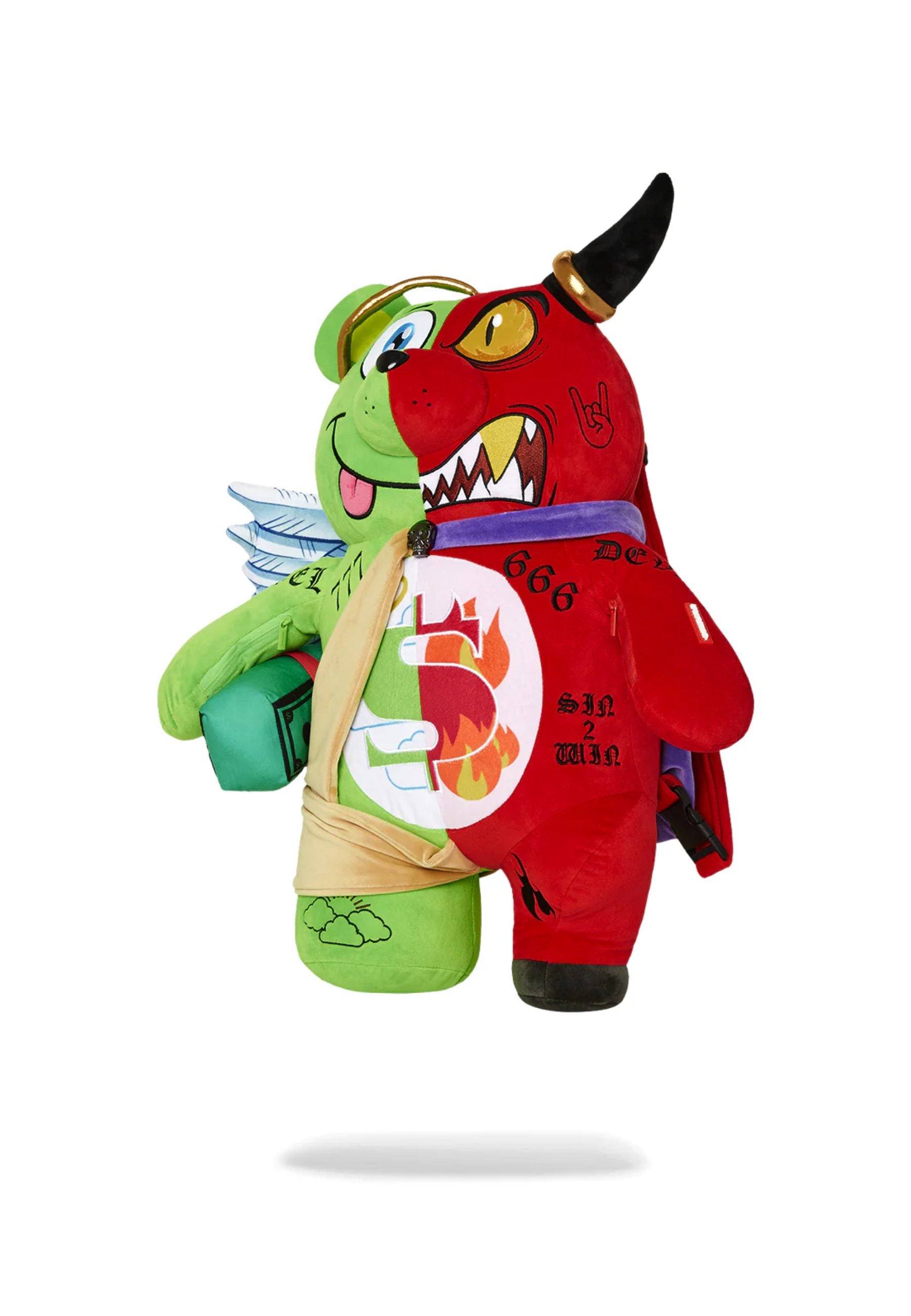 MOCHILA SPRAYGROUND MAKE MONEY BEAR BAKCPACK
