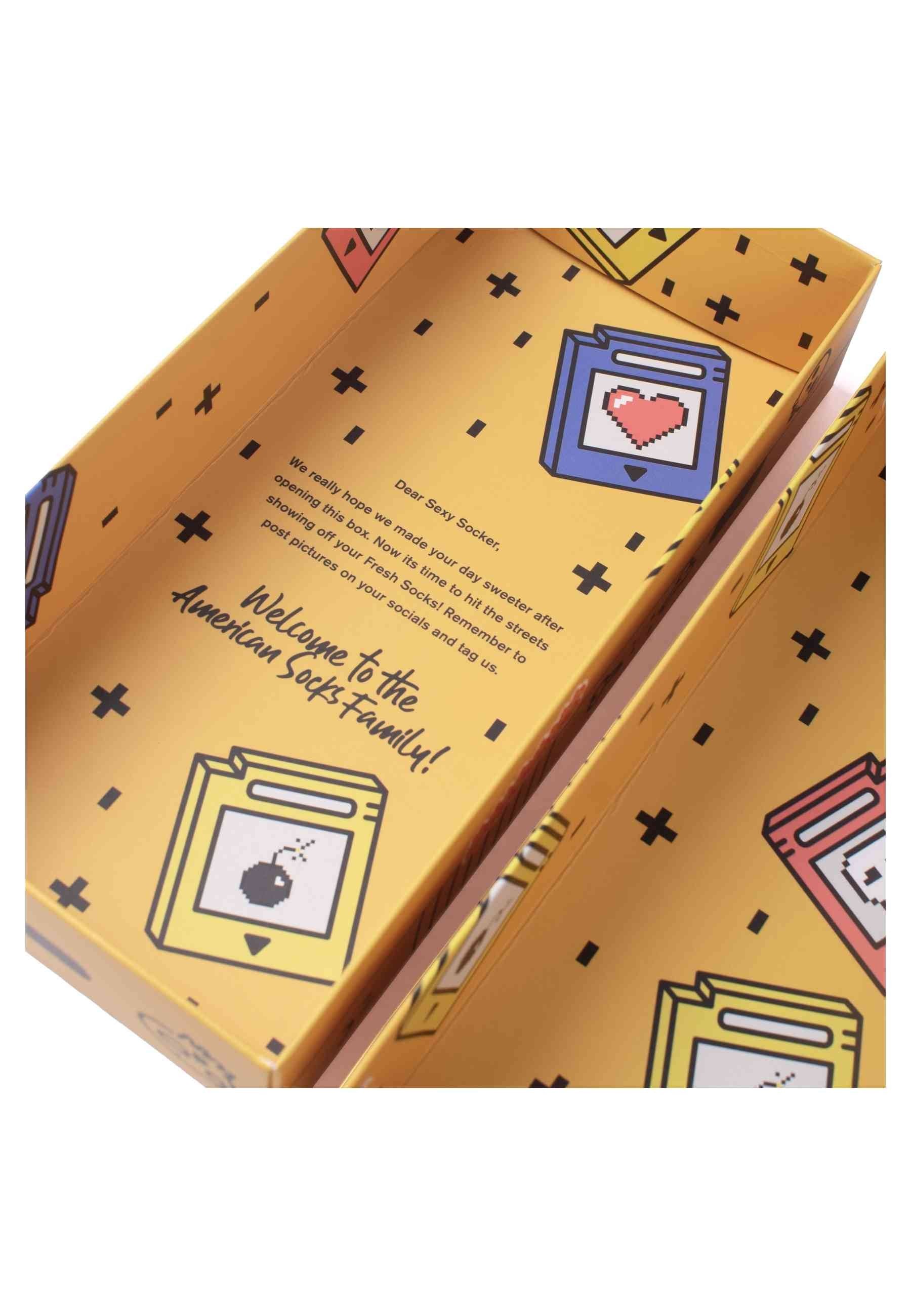 GIFT BOX AMERICAN SOCKS GAMER SIGNATURE MID HIGH