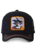 GORRA CAPSLAB GOKU DRAGON BALL BORDADO PARCHE FRENTE NEGRA