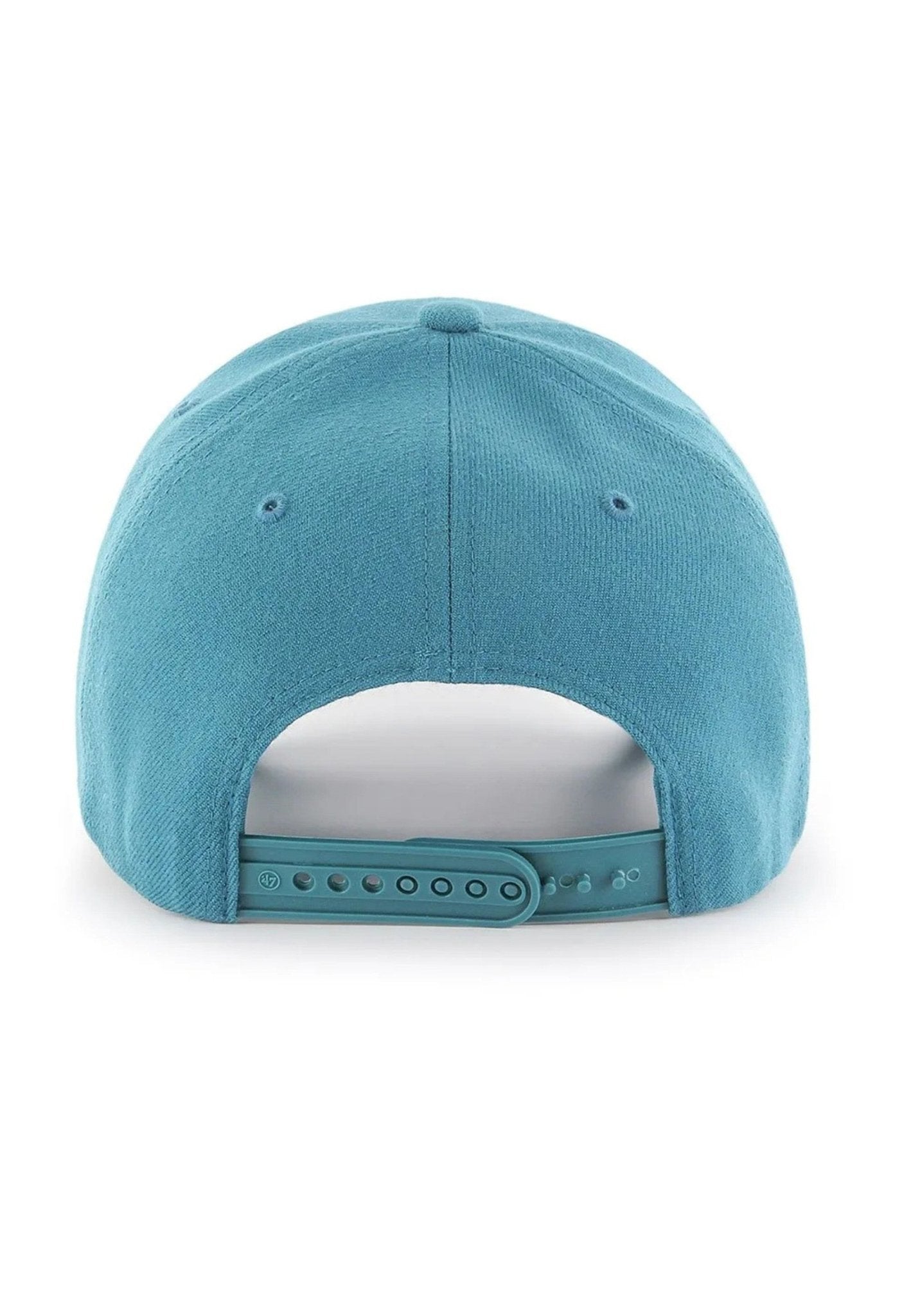 GORRA 47 BRAND AZUL AGUAMARINA NY BORDADO FRENTE VISERA CURVA - AREA ZERO