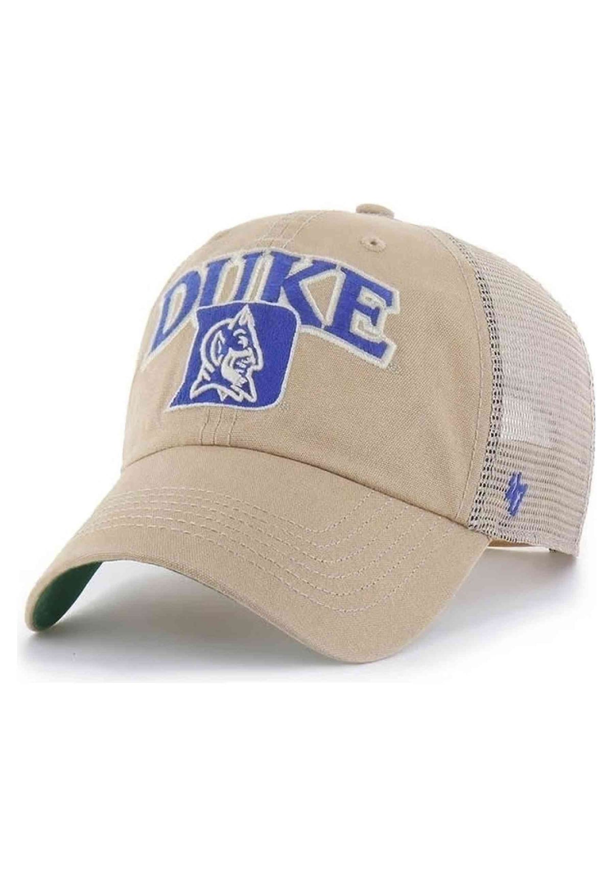 GORRA 47 BRAND BEIGE DUKE BLUE DEVILS TUSCALOOSA CLEAN UP