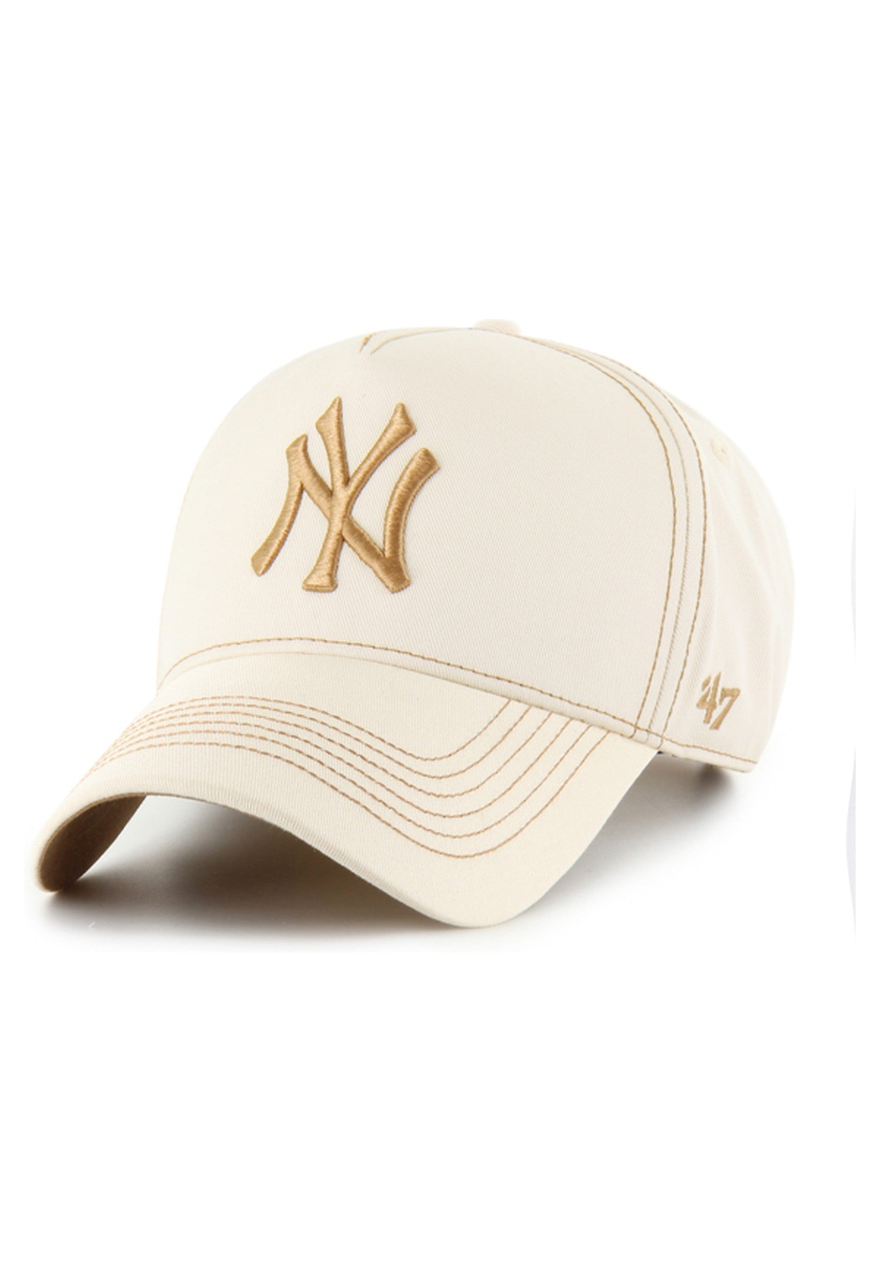 GORRA 47 BRAND BEIGE YANKEES CONTRAST NY ADJUSTABLE CAP