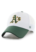 GORRA 47 BRAND OAKLAND ATHLETICS MLB BRRR TECHNOLOGY TRUCKER BLANCA