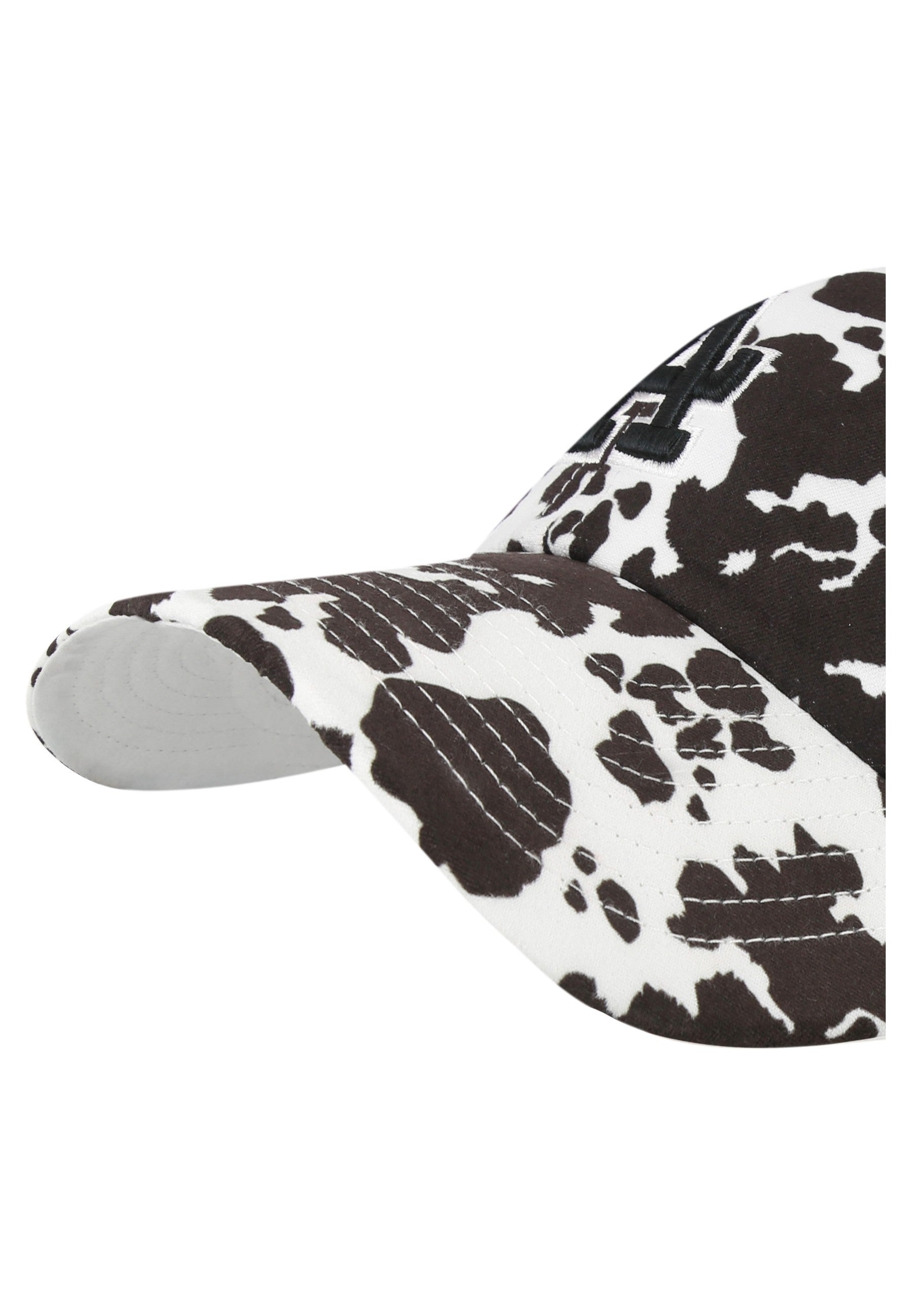 GORRA 47 BRAND BLANCA COW PRINT DODGERS BESSIE CLEAN UP CAP