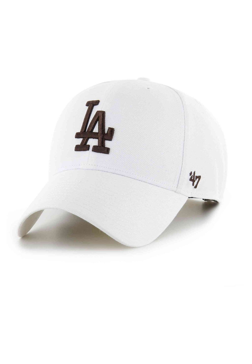 GORRA 47 BRAND BLANCA LOS ANGELES DODGERS MVP CAP