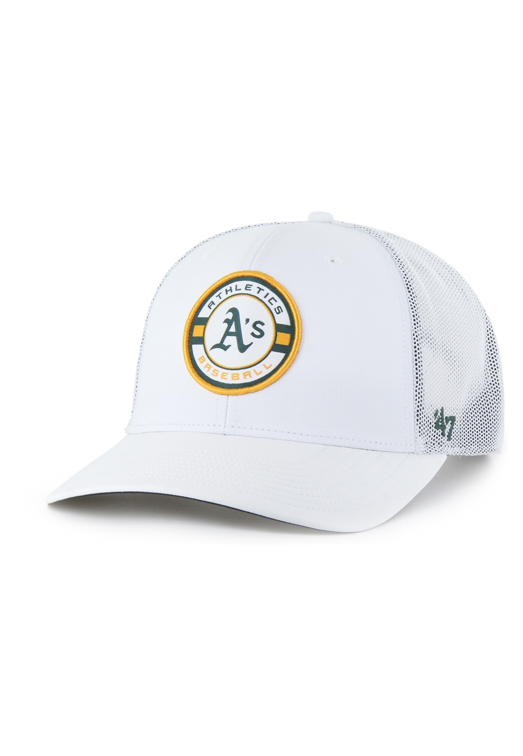 GORRA 47 BRAND BLANCA OAKLAND ATHLETICS STRAND TRUCKER CAP