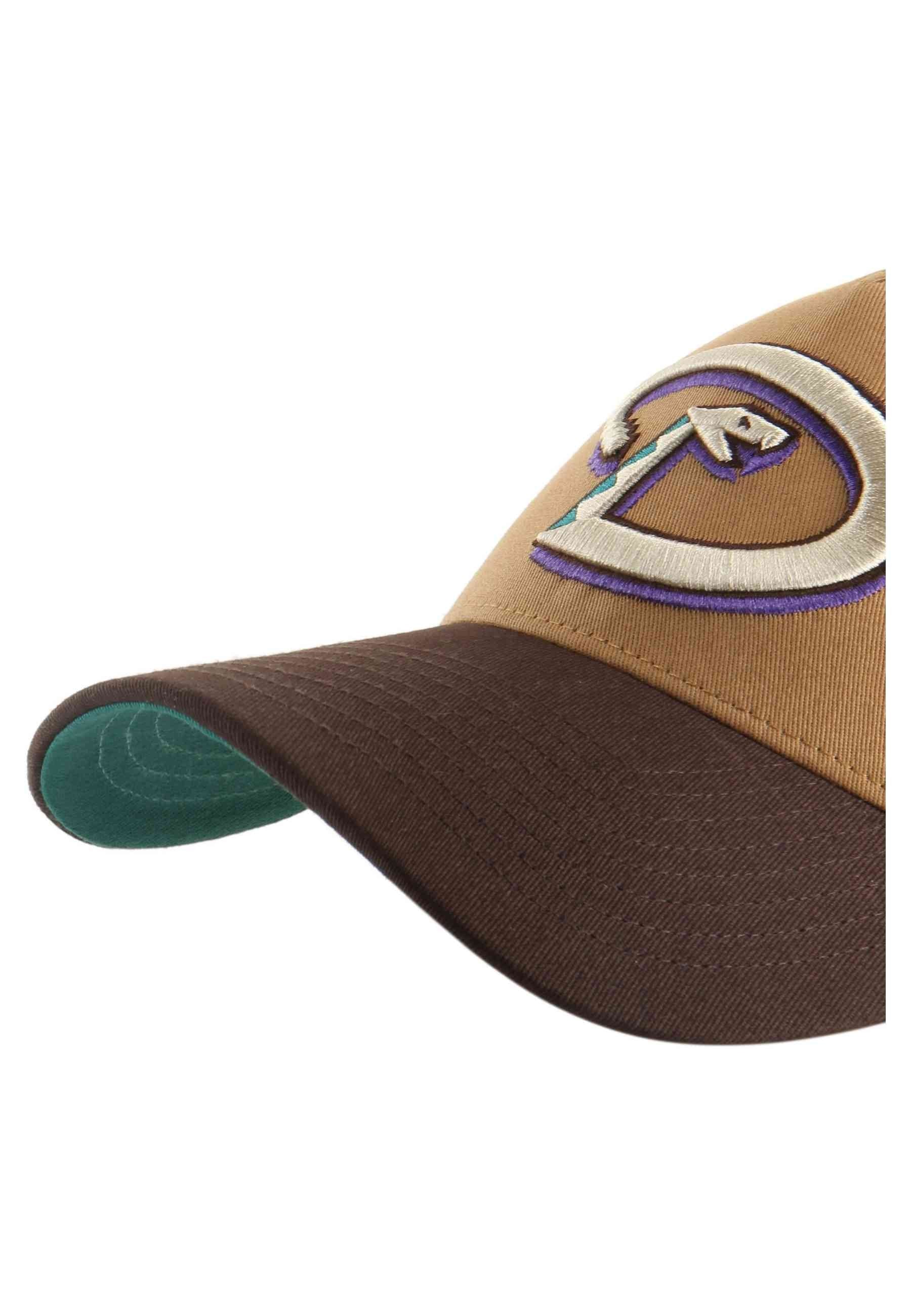 GORRA 47 BRAND CAMEL ARIZONA DIAMONDBACKS SIDE PATCH MVP CAP