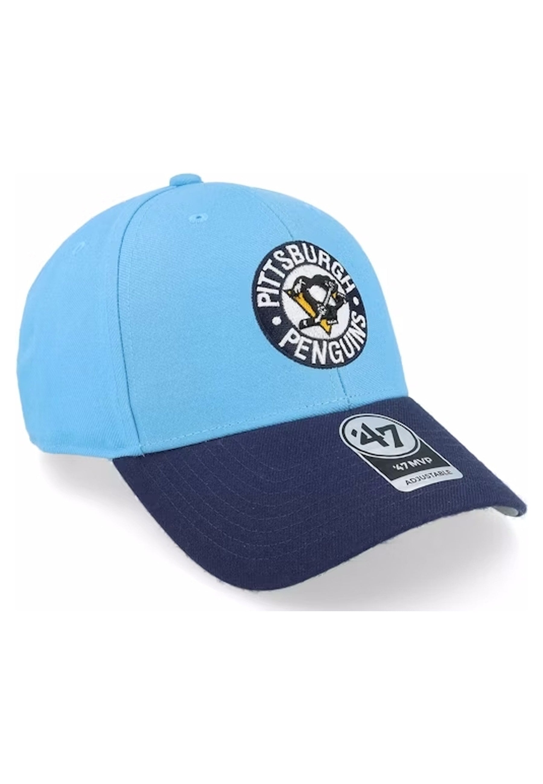 GORRA 47 BRAND CELESTE PITTSBURG PENGUINS MVP TRUCKER CAP