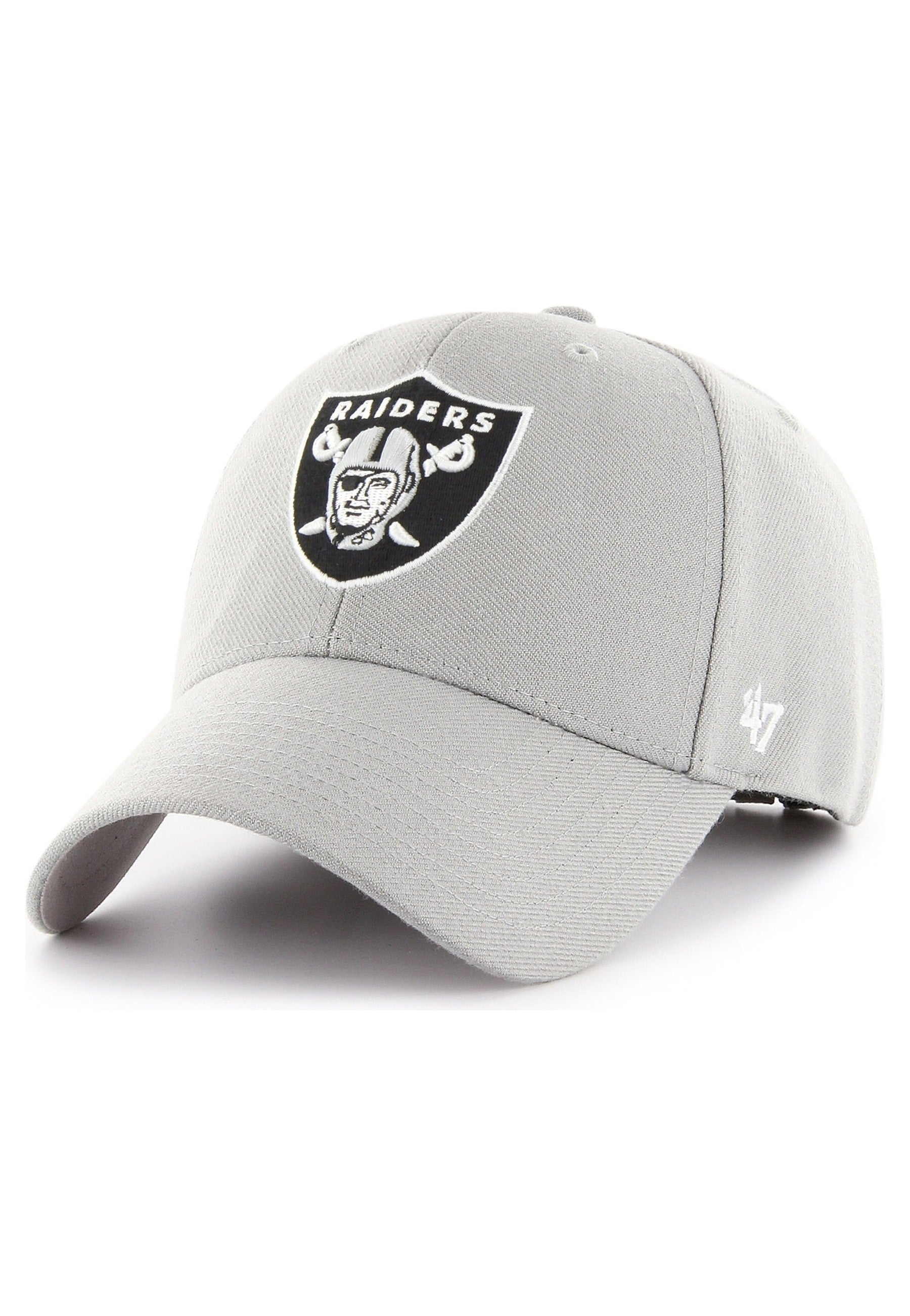 GORRA 47 BRAND GRIS LAS VEGAS RAIDERS LEGEND MVP CAP