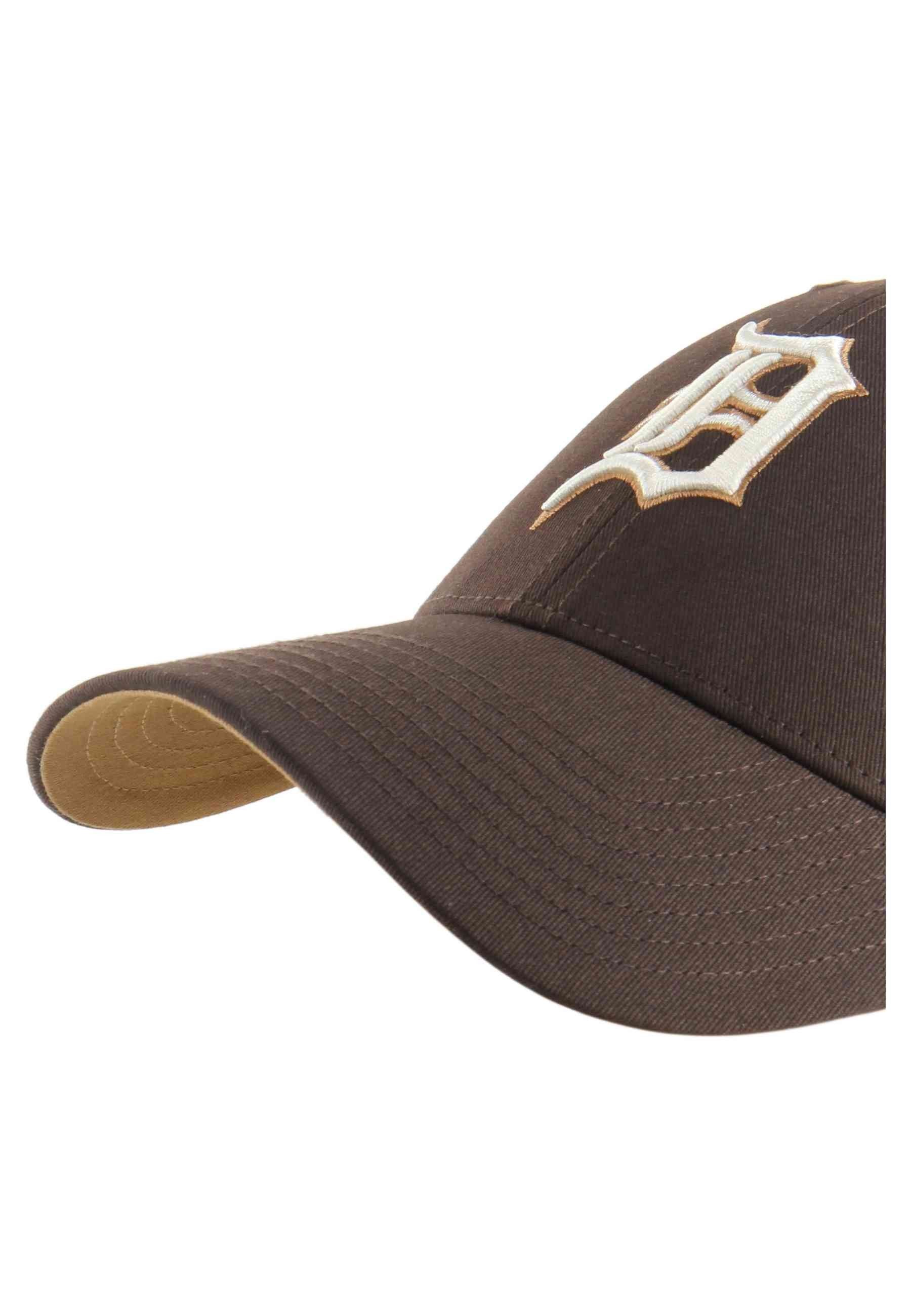GORRA 47 BRAND MARRON DETROIT TIGERS SIDE PATCH MVP TRUCKER CAP