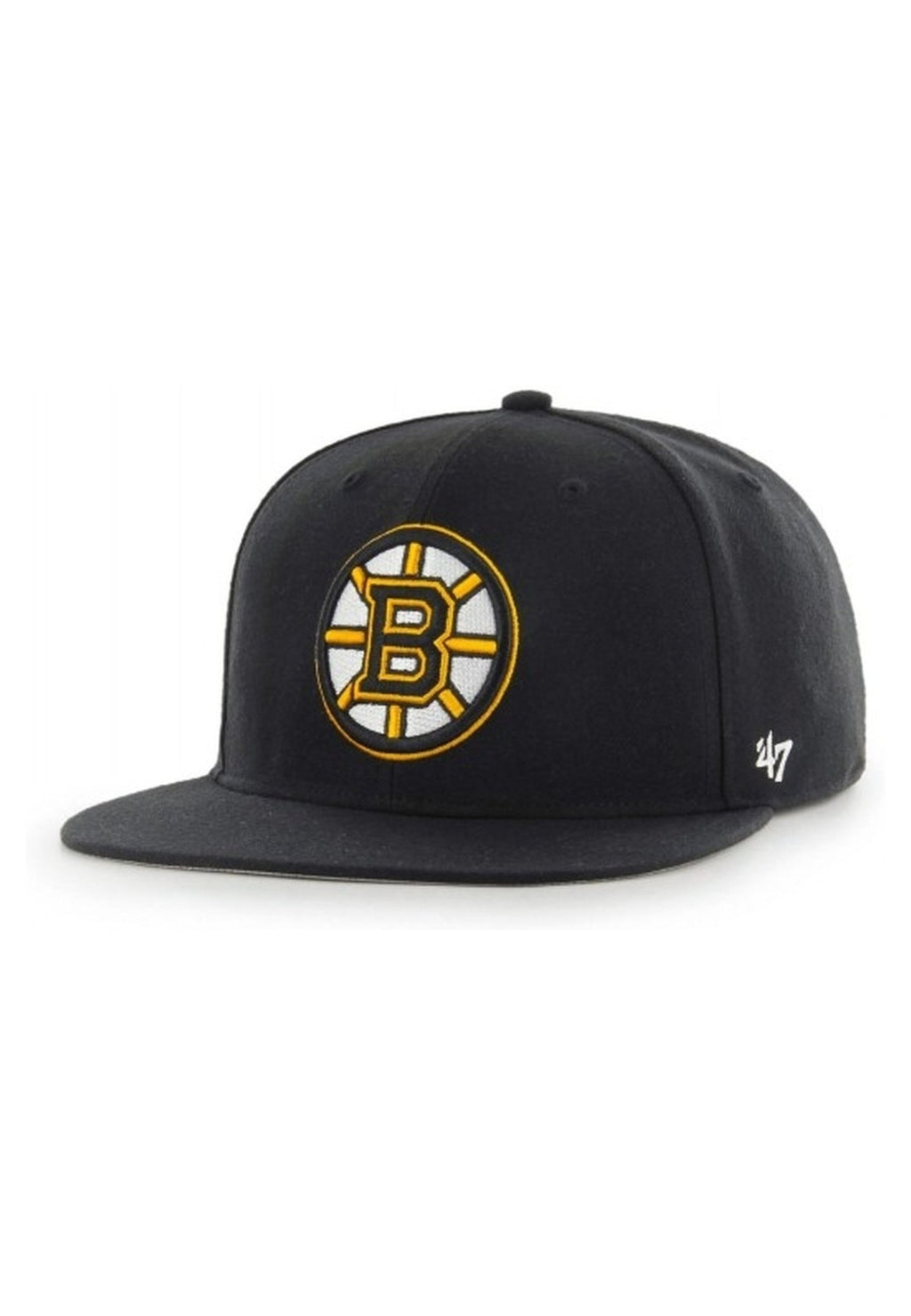 GORRA 47 BRAND NEGRA BOSTON BRUINS CAPTAIN CAP - AREA ZERO
