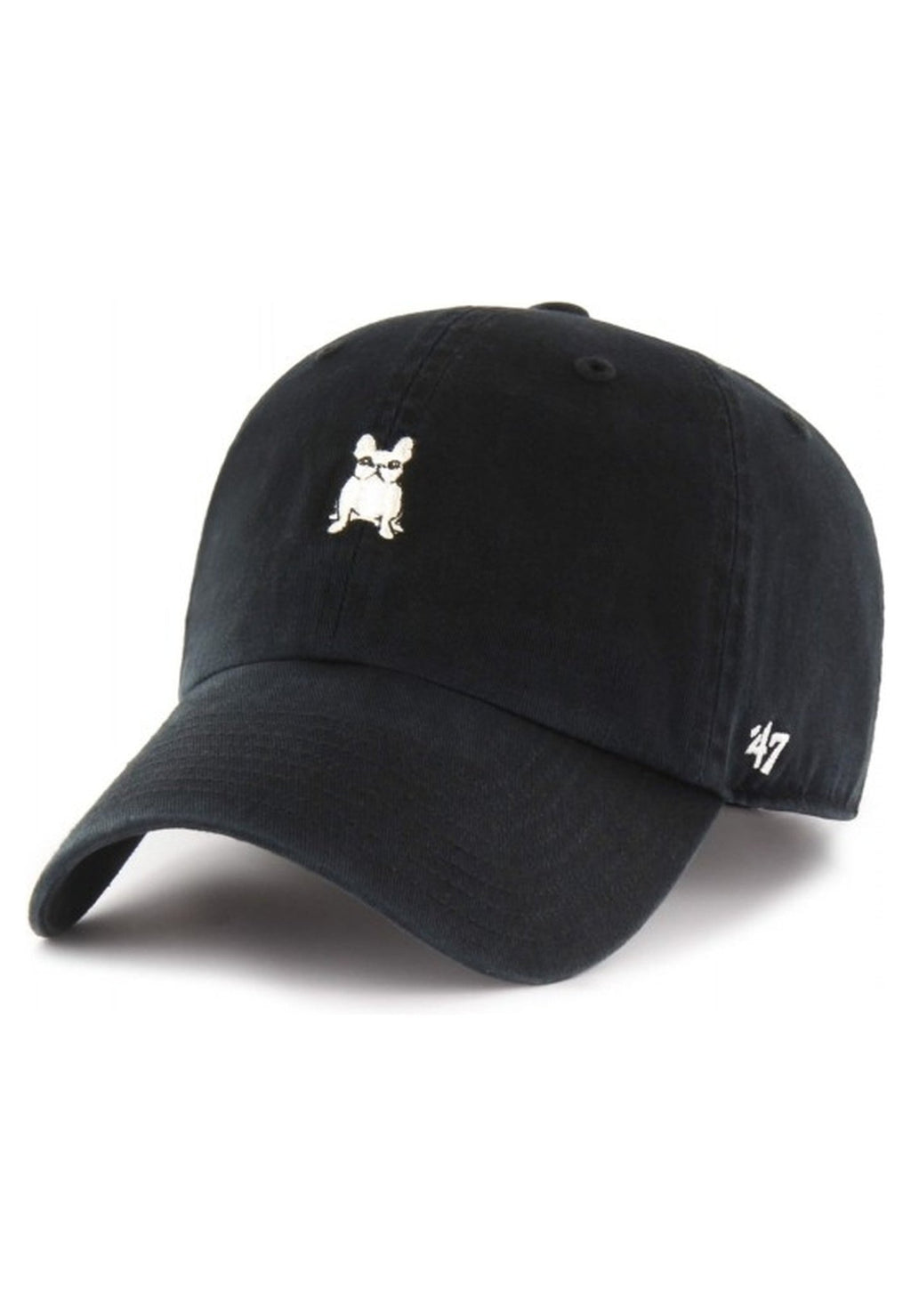 GORRA 47 BRAND NEGRA BULLDOG CLEAN UP UNSTRUCTURED CAP - AREA ZERO