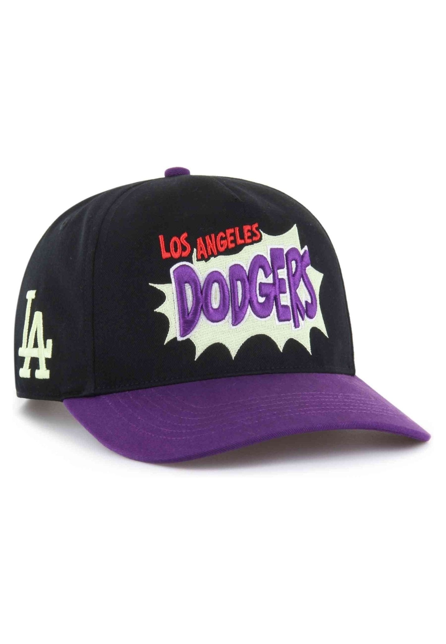 GORRA 47 BRAND NEGRA DODGERS BOOM LOGO HITCH CAP - AREA ZERO