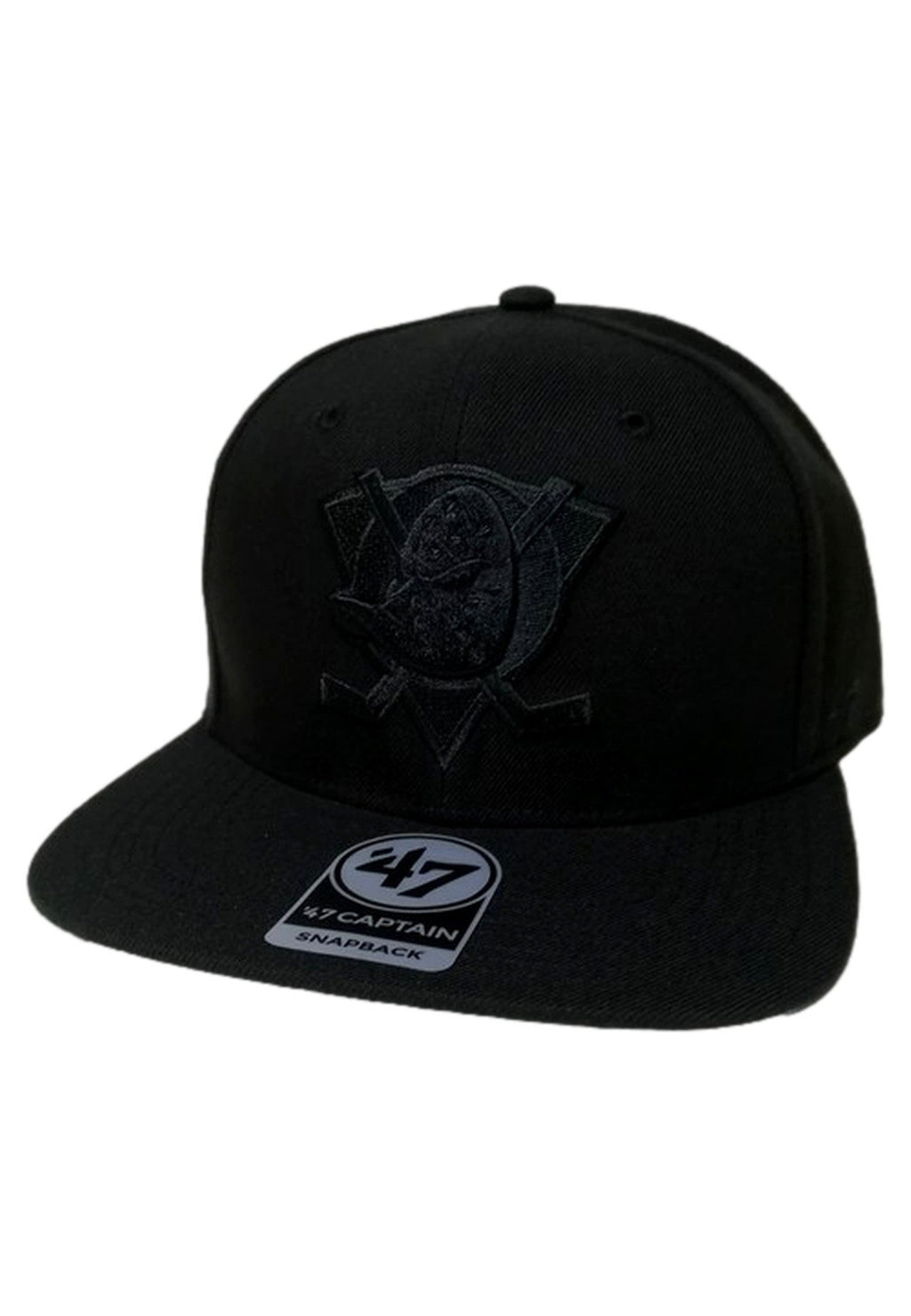 GORRA 47 BRAND NEGRA DUCKS BLACK ON BLACK CAPTAIN - AREA ZERO