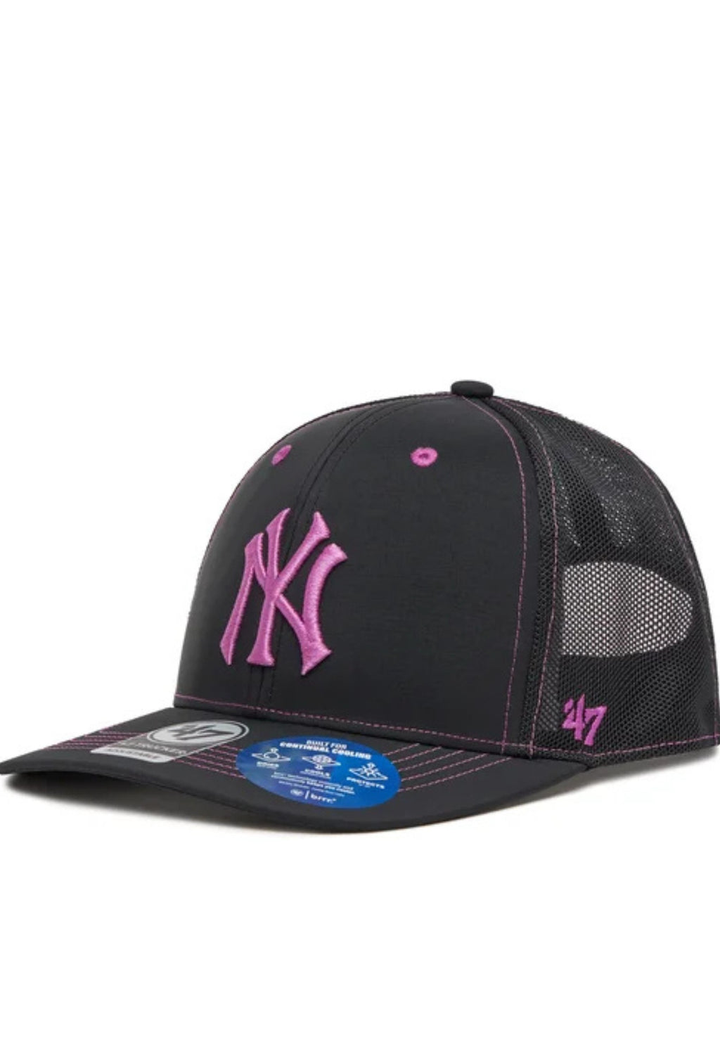 GORRA 47 BRAND NEGRA NEW YORK YANKEES BRRR TRUCKER CAP