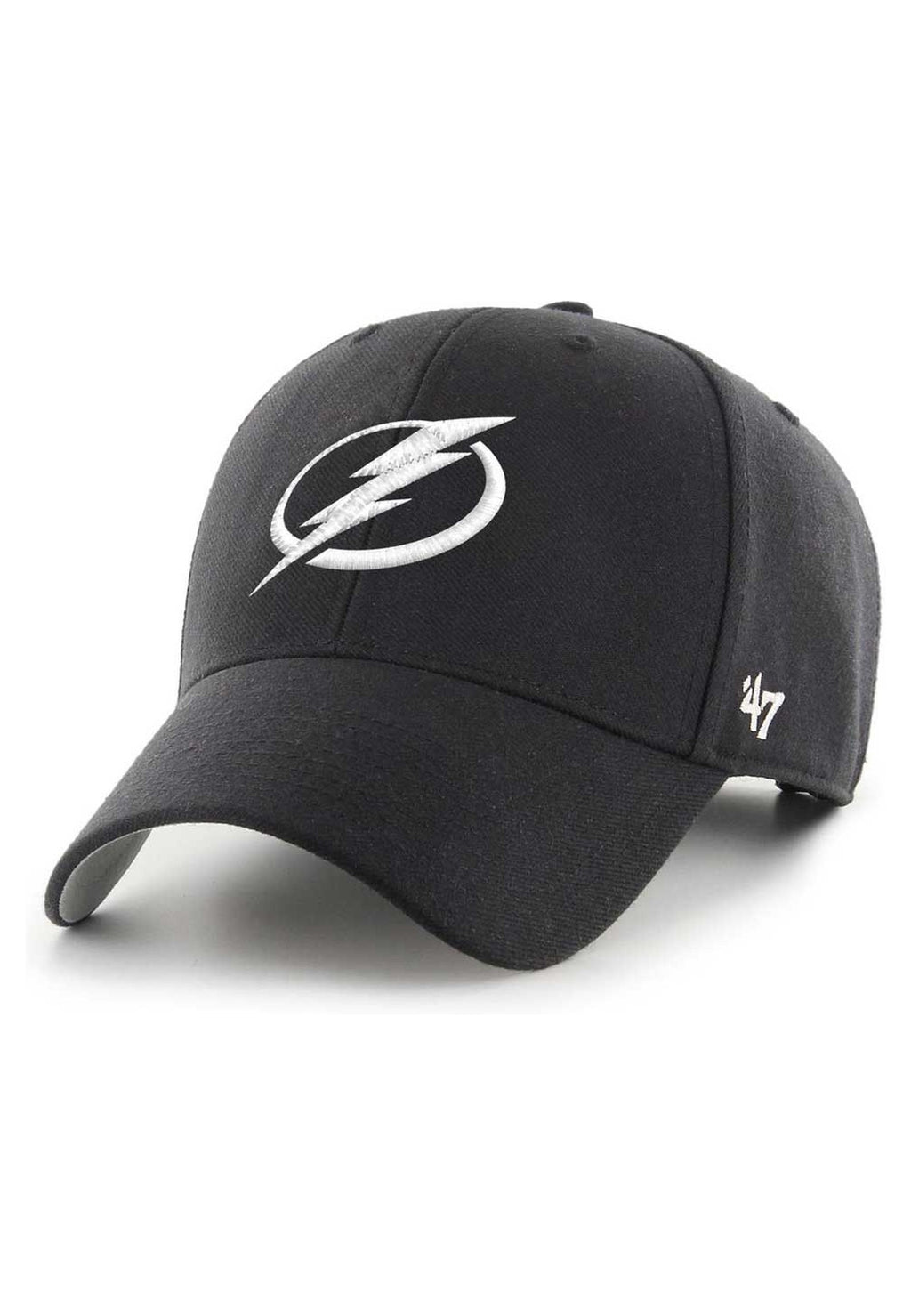 GORRA 47 BRAND NEGRA TAMPA BAY LIGTHNING MVP CAP