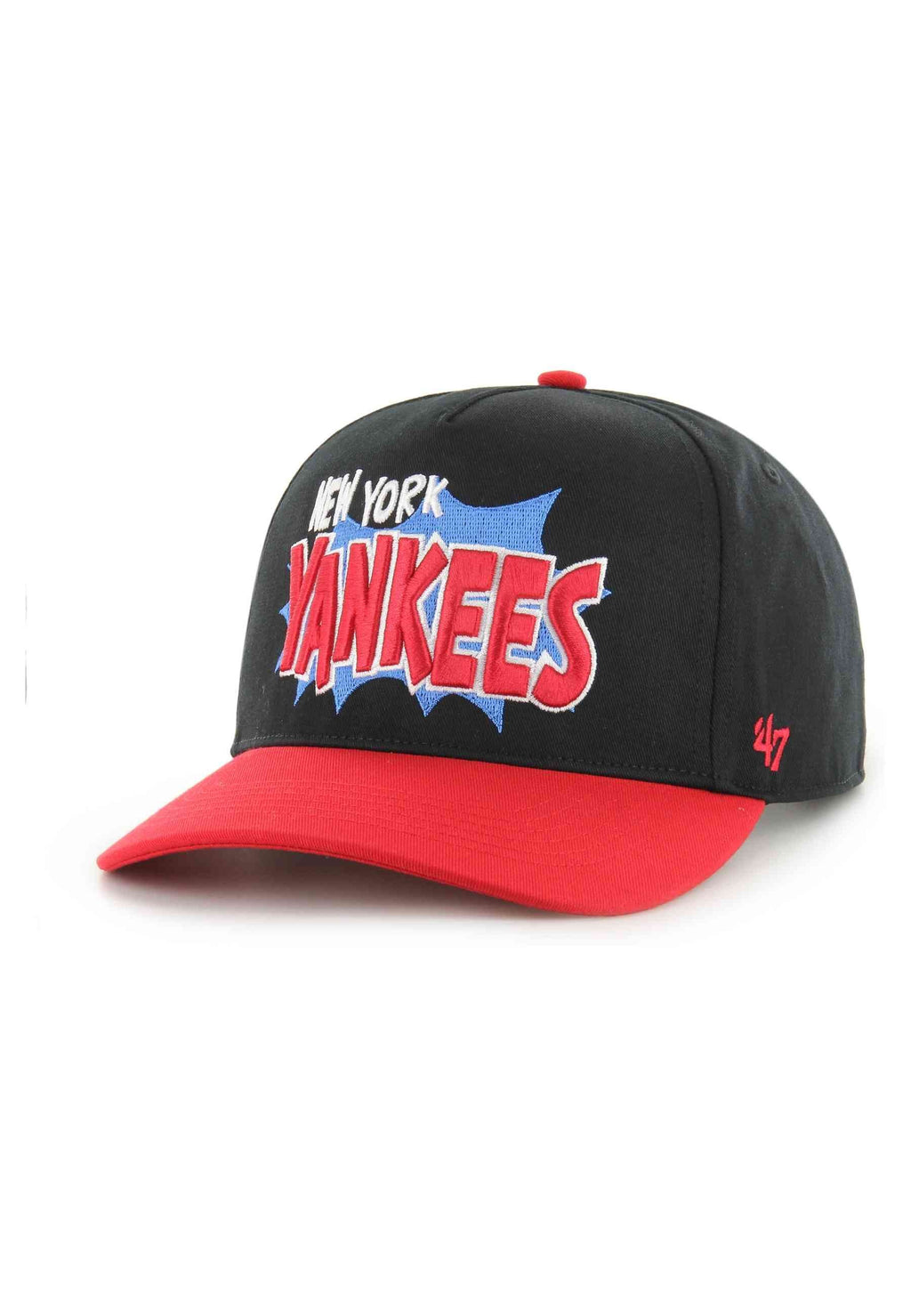 GORRA 47 BRAND NEGRA YANKEES BOOM LOGO HITCH CAP
