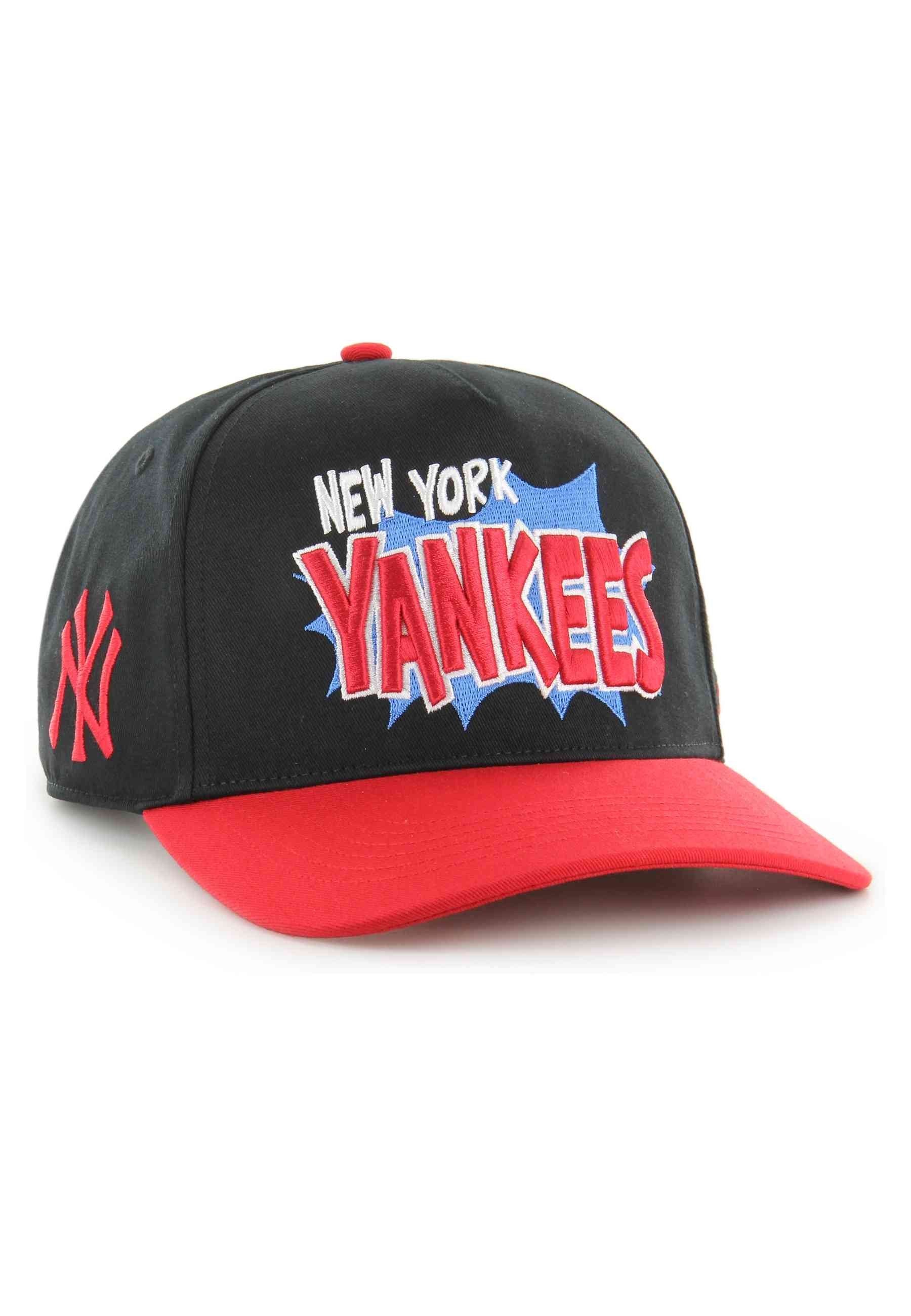 GORRA 47 BRAND NEGRA YANKEES BOOM LOGO HITCH CAP