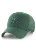GORRA 47 BRAND VERDE YANKEES TONED LOGO BRANSON MVP TRUCKER CAP