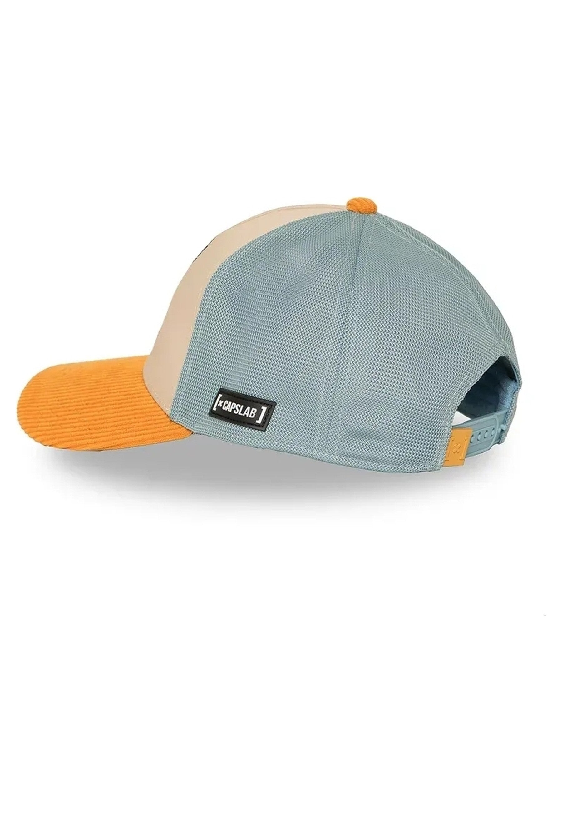 GORRA CAPSLAB BEIGE CORD SNOOPY TRUCKER CAP