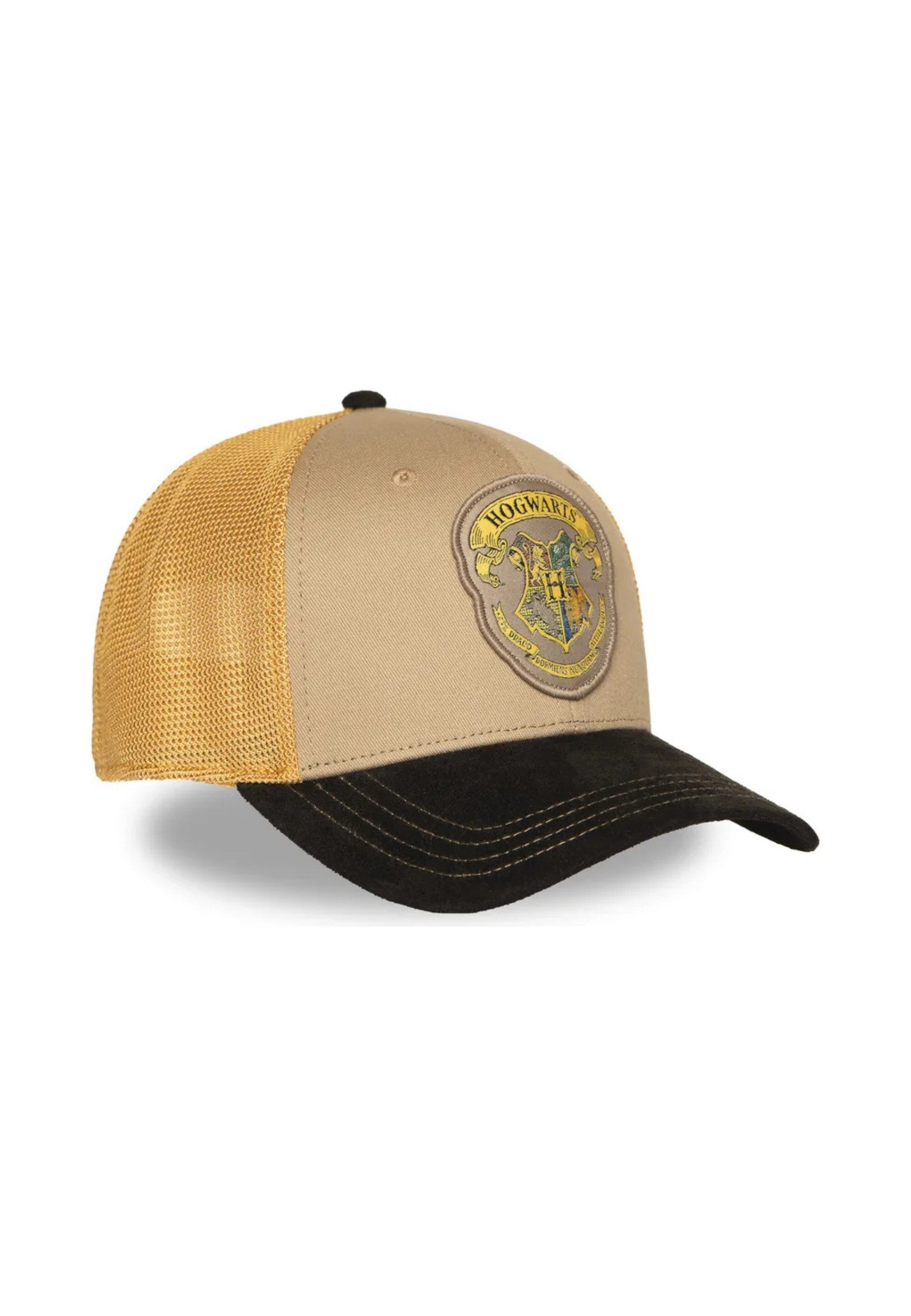 GORRA CAPSLAB BEIGE HOGWARTS HP3 HOG TRUCKER CAP