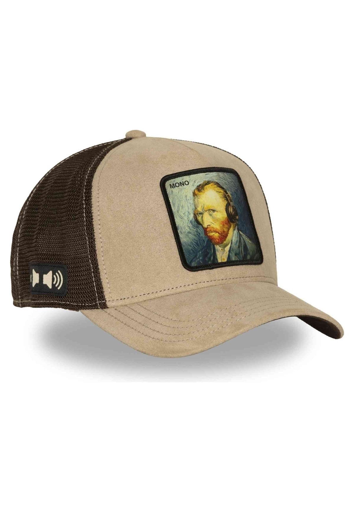 GORRA CAPSLAB BEIGE VAN GOGH MONO TRUCKER CAP