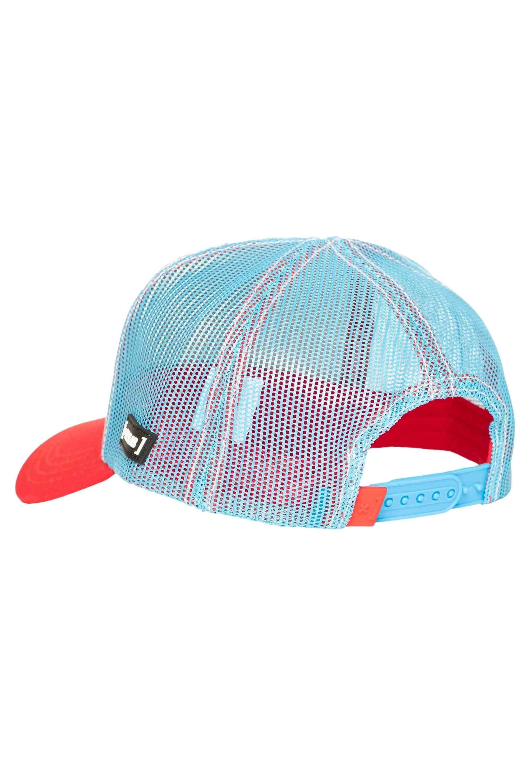 GORRA CAPSLAB BLANCA PAPA PITUFO SMURFS TRUCKER CAP