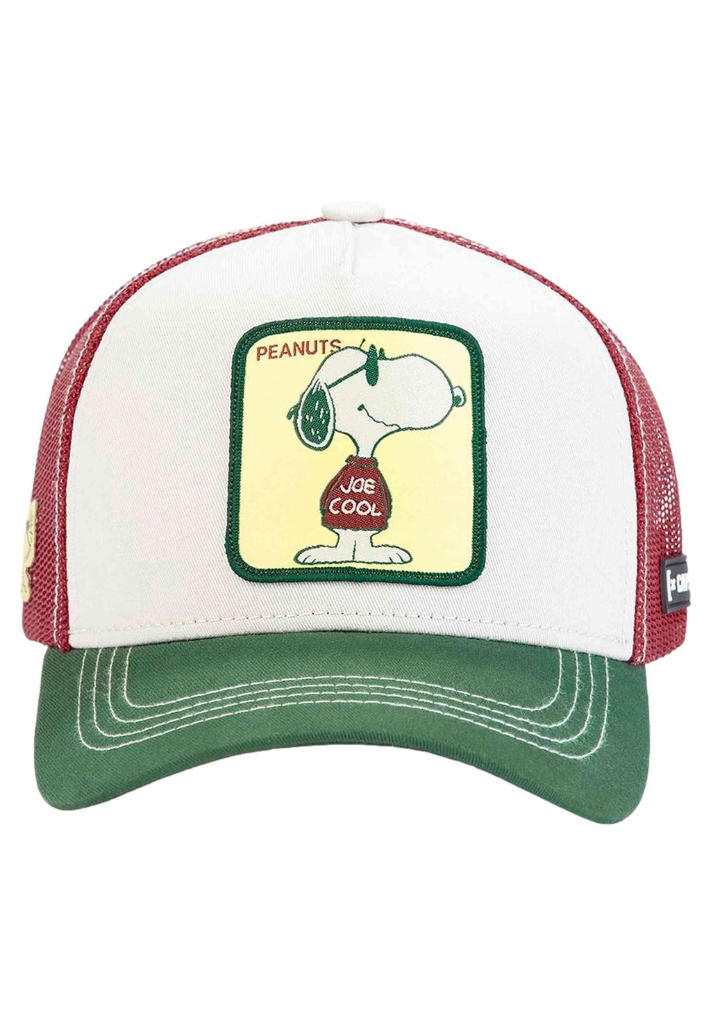 GORRA CAPSLAB BLANCA SNOOPY PEA JOE TRUCKER CAP