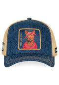 GORRA CAPSLAB WEST SIDE TRUCKER DENIM OSCURO