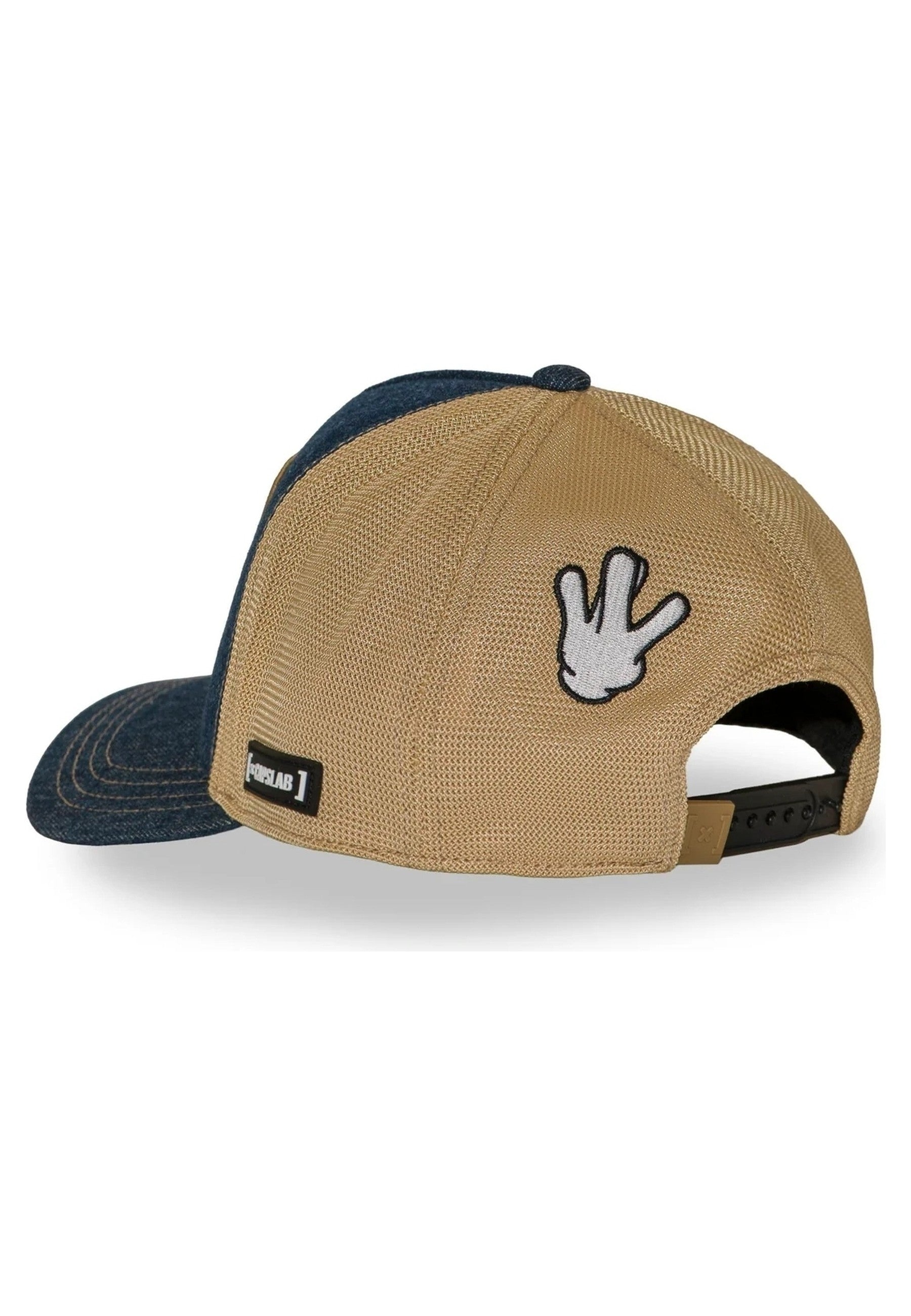 GORRA CAPSLAB DENIM OSCURA WEST SIDE TRUCKER CAP