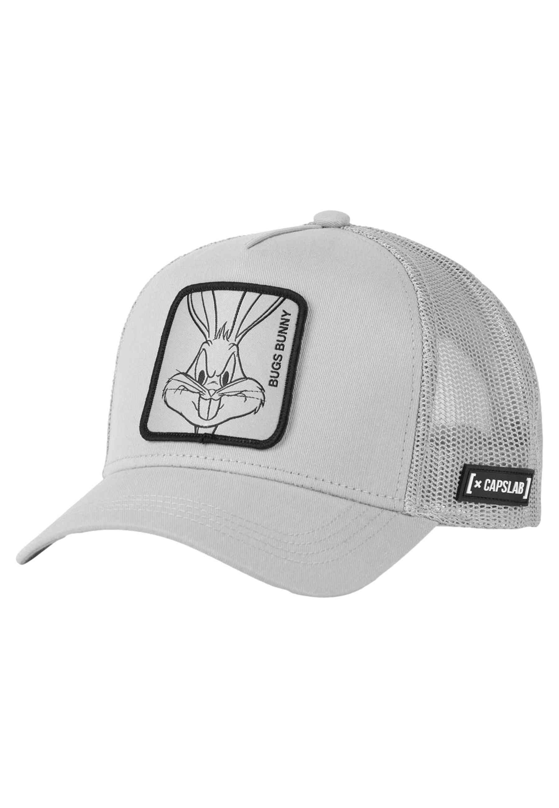GORRA CAPSLAB GRIS BUGS BUNNY LOO4 BUG1 TRUCKER CAP