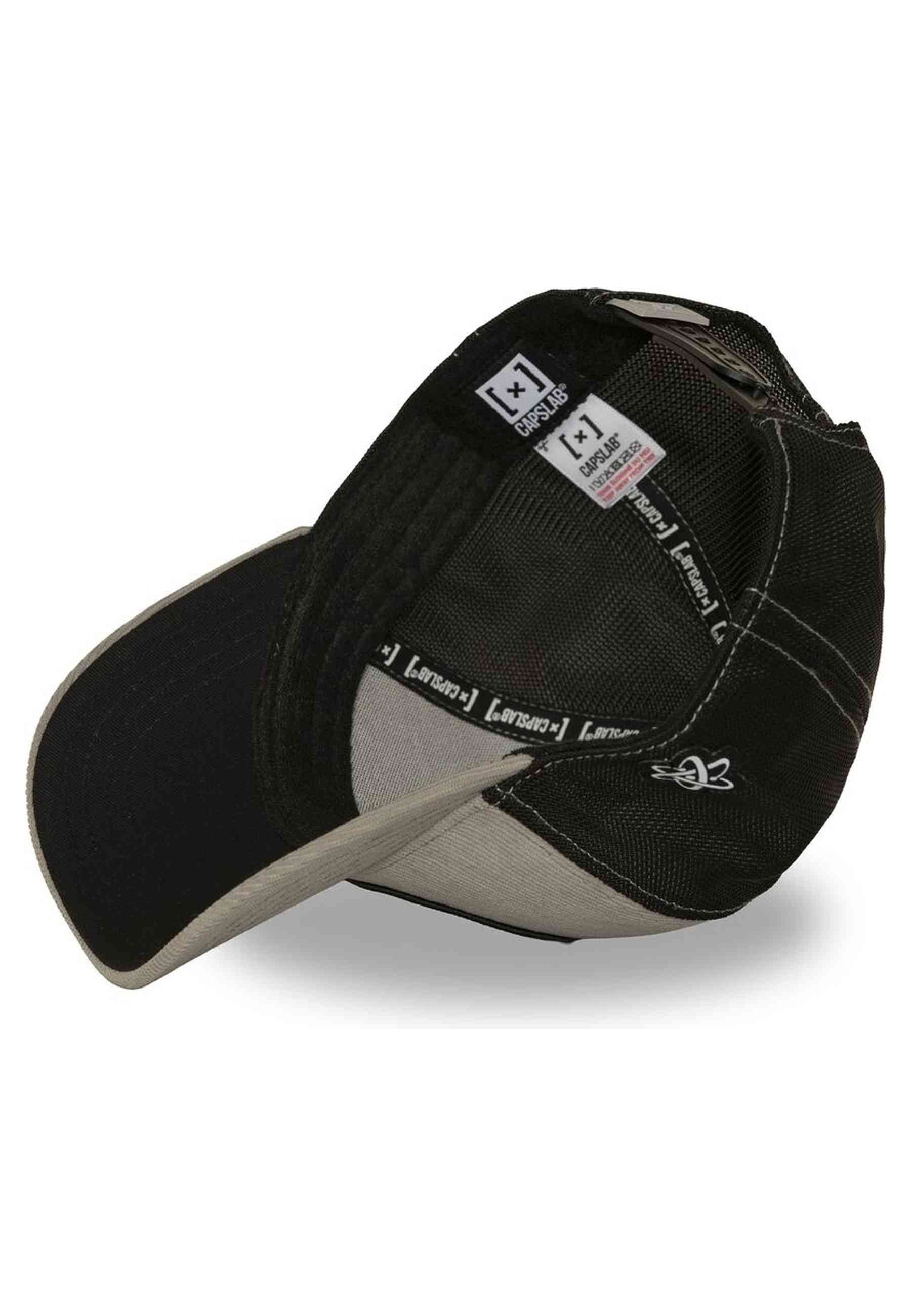 GORRA CAPSLAB GRIS EINSTEIN THUG LIFE TRUCKER CAP
