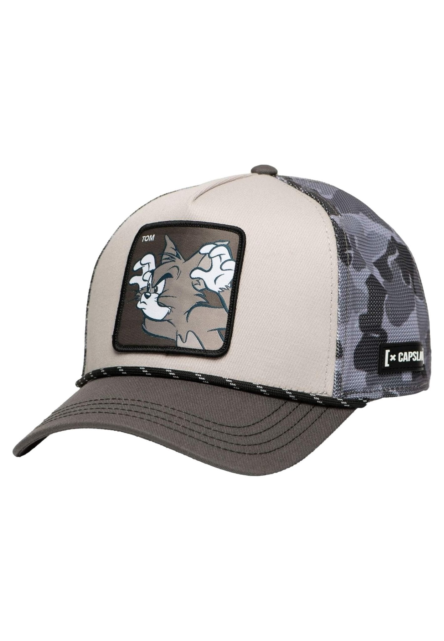GORRA CAPSLAB GRIS TOM CAMUFLAJE TOM3 TRUCKER CAP - AREA ZERO