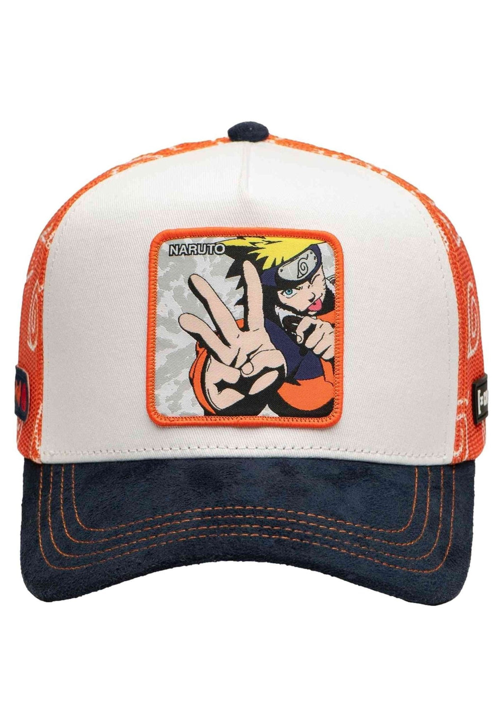 GORRA CAPSLAB NARANJA NARUTO UZUMAKI TRUCKER CAP - AREA ZERO