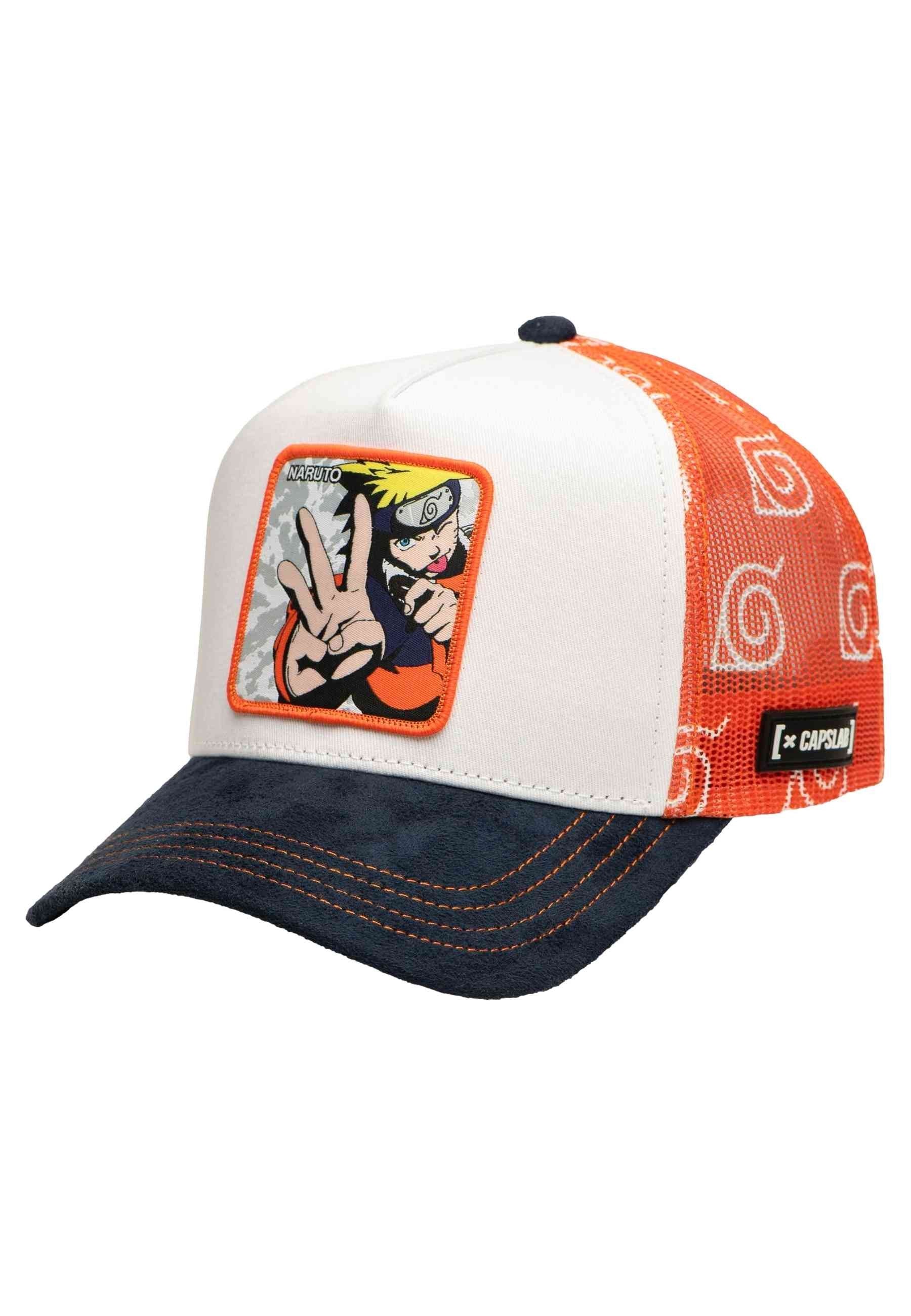 GORRA CAPSLAB NARANJA NARUTO UZUMAKI TRUCKER CAP