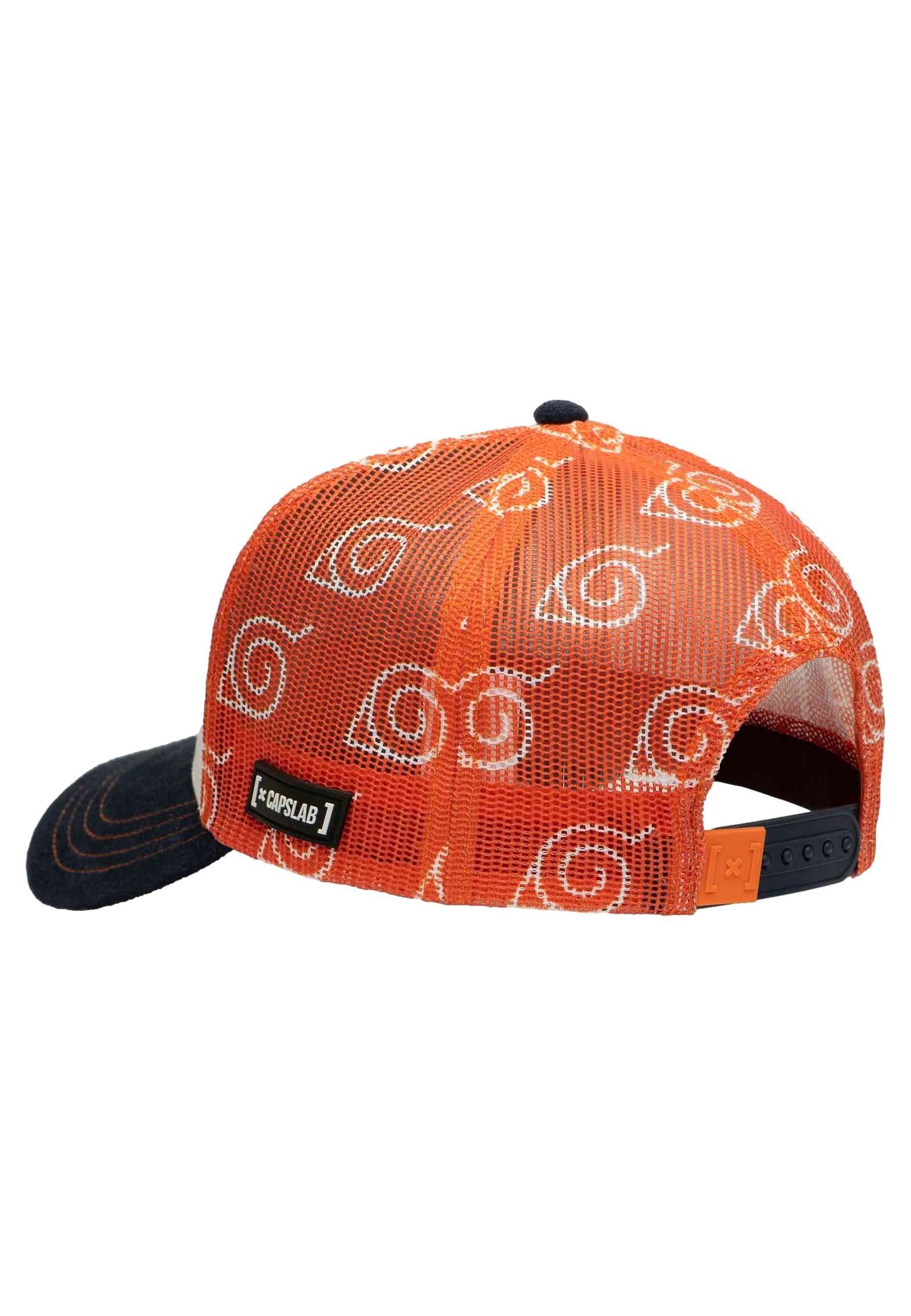 GORRA CAPSLAB NARANJA NARUTO UZUMAKI TRUCKER CAP