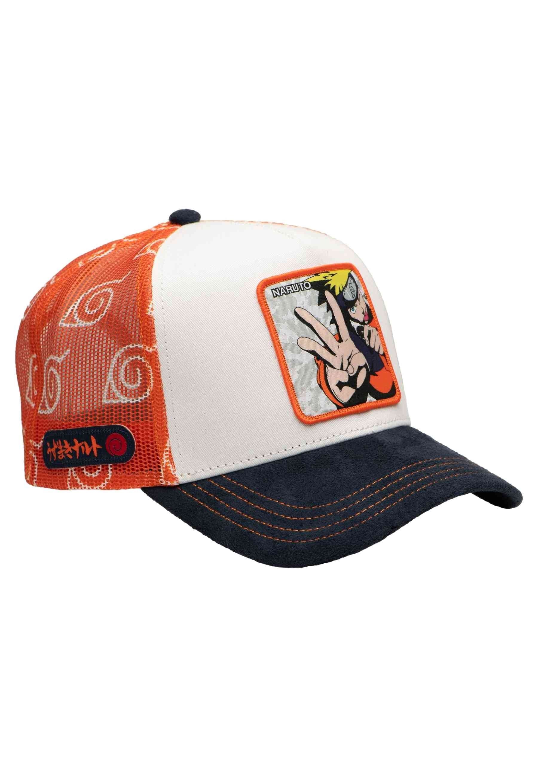 GORRA CAPSLAB NARANJA NARUTO UZUMAKI TRUCKER CAP