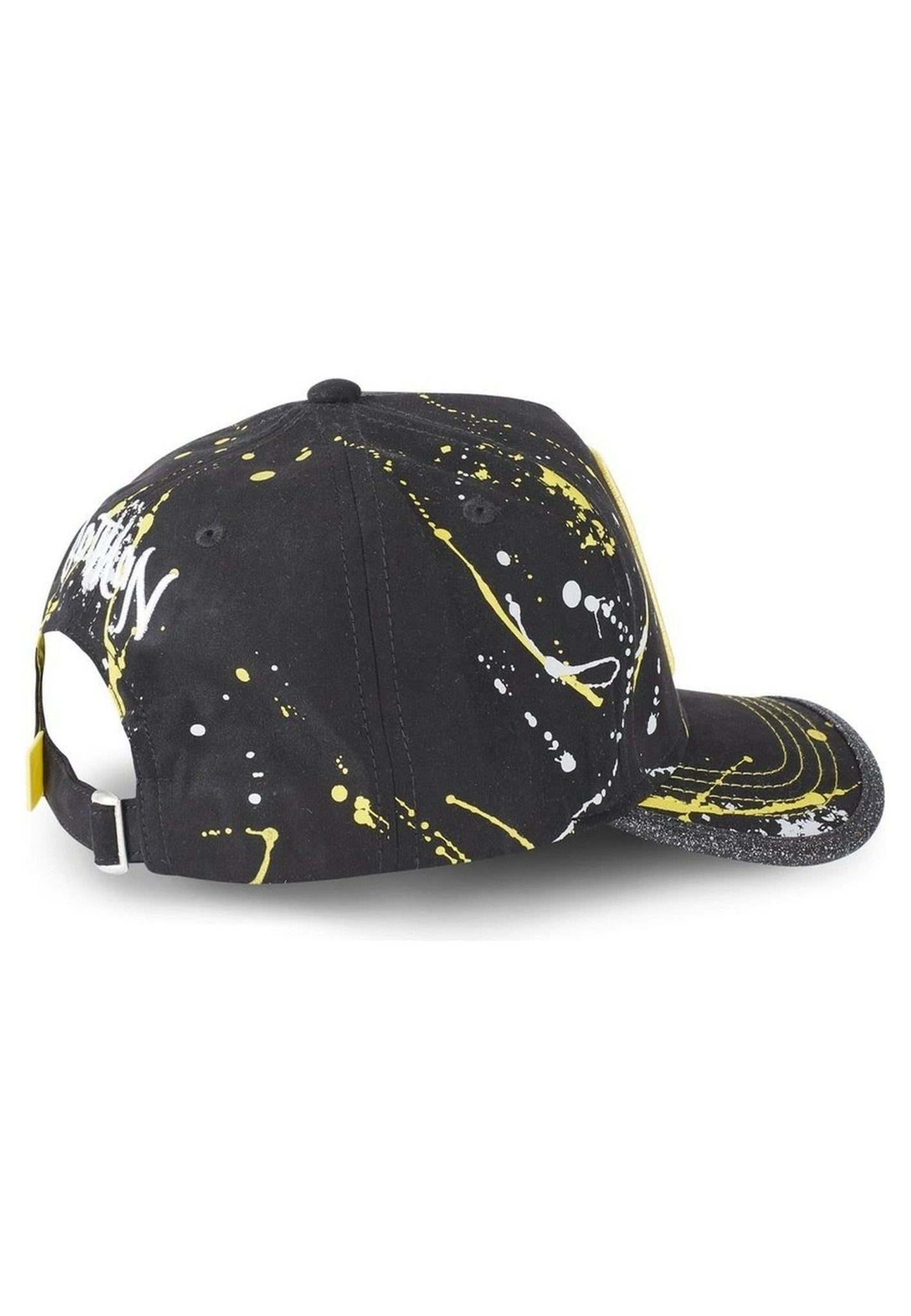 GORRA CAPSLAB NEGRA BATMAN TAG BAT TRUCKER - AREA ZERO