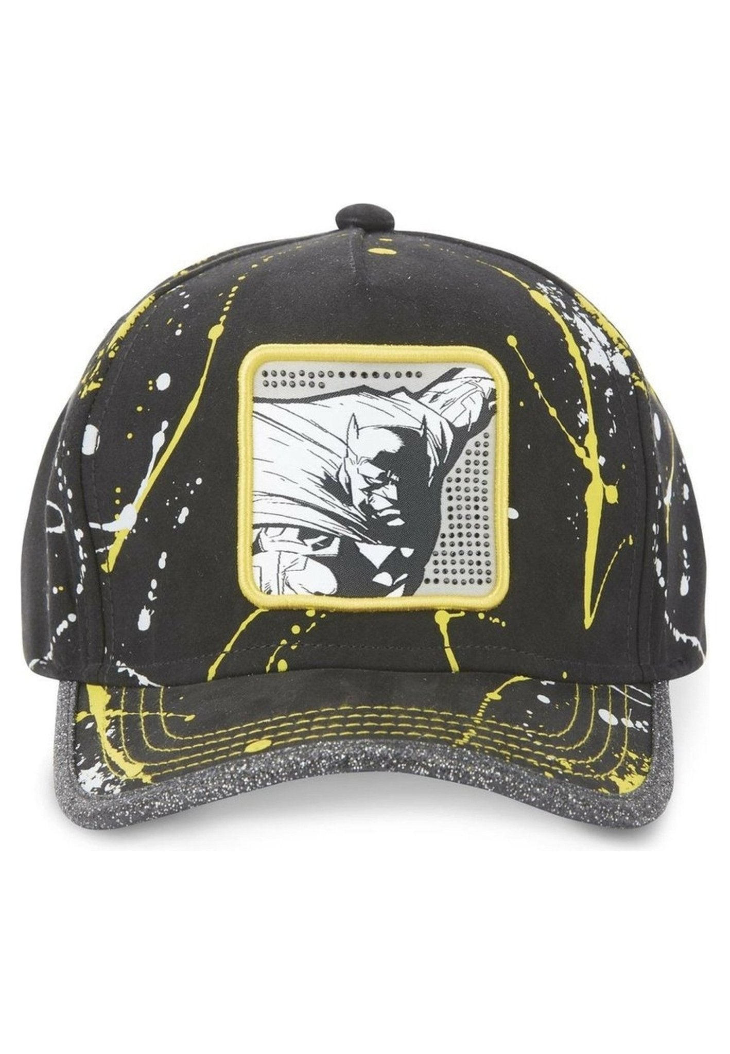 GORRA CAPSLAB NEGRA BATMAN TAG BAT TRUCKER - AREA ZERO